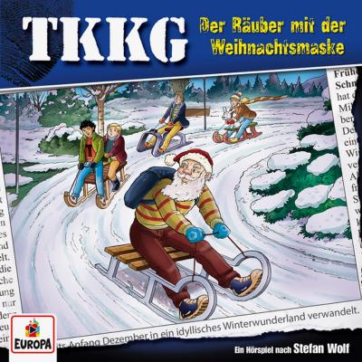 TKKG Hörspiel-Folge 203: Der Räuber mit der Weihnachtsmaske