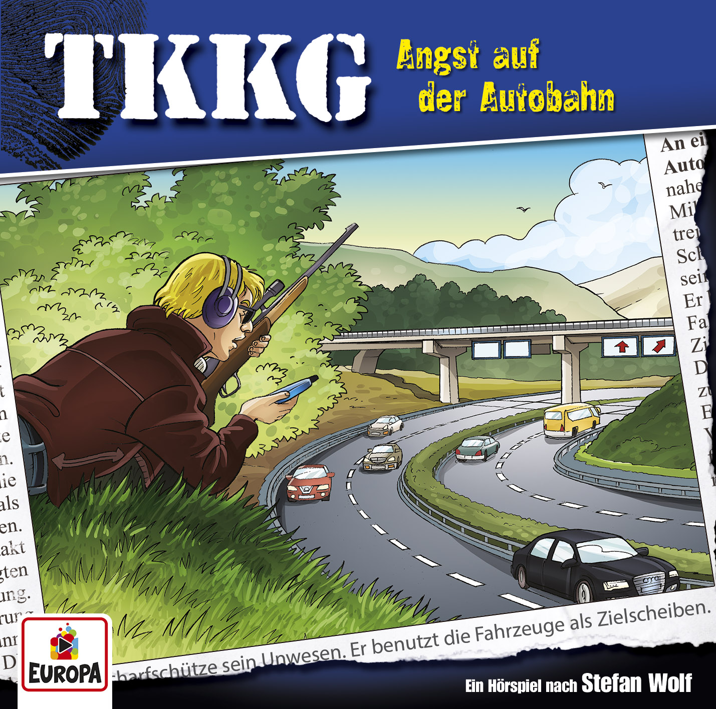 TKKG Hörspiel-Folge 102: Angst auf der Autobahn