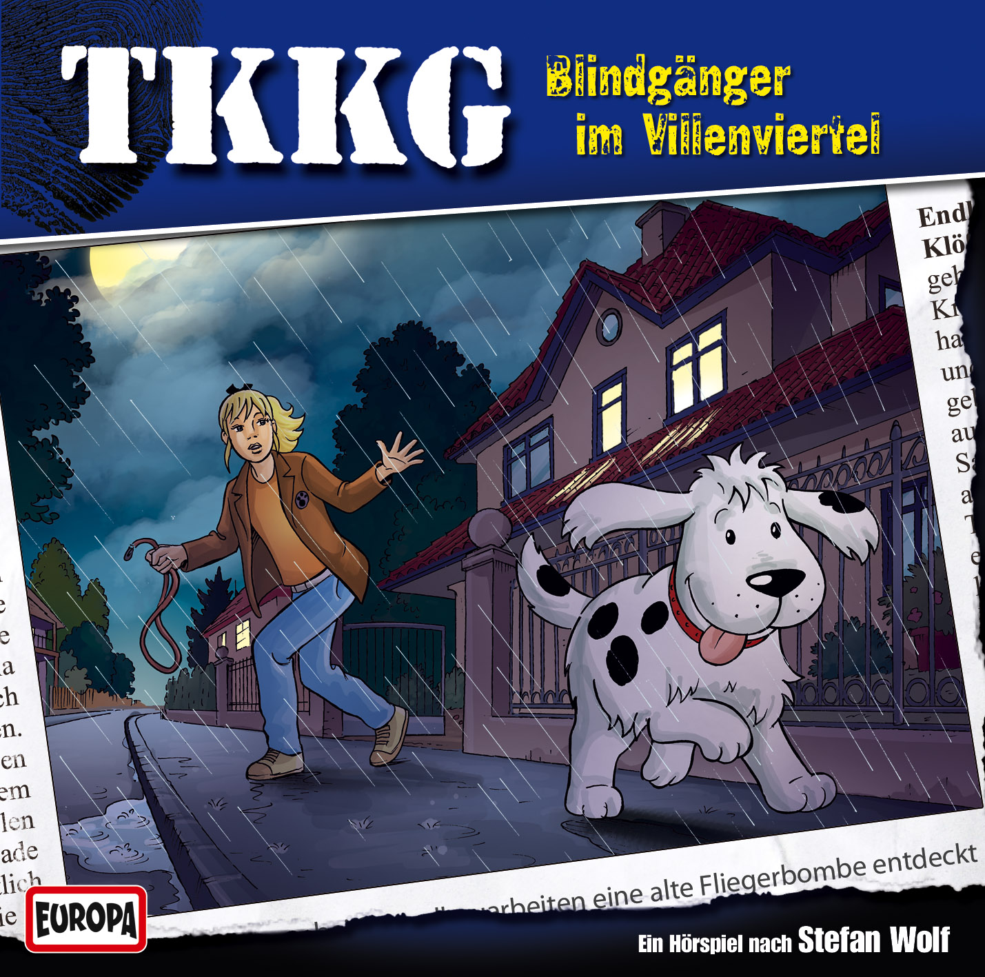 TKKG Hörspiel-Folge 183: Blindgänger im Villenviertel