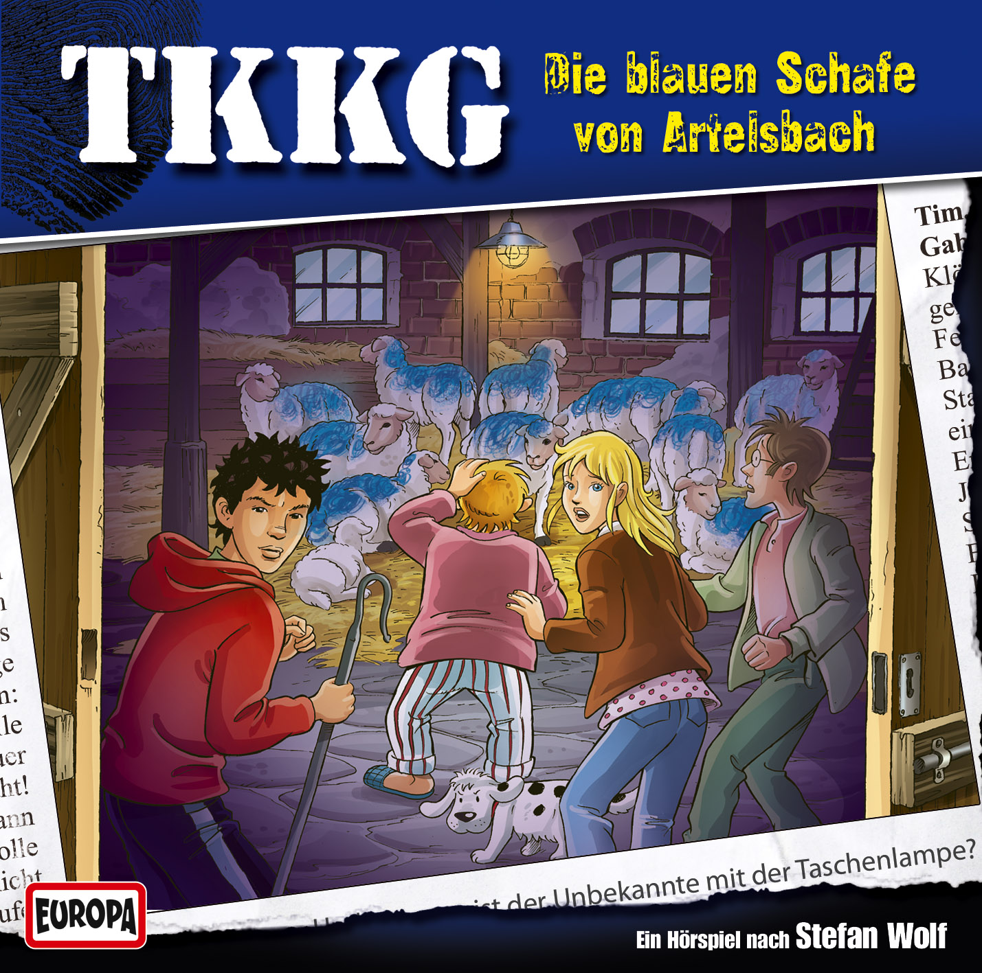 TKKG Hörspiel-Folge 188: Die blauen Schafe von Artelsbach
