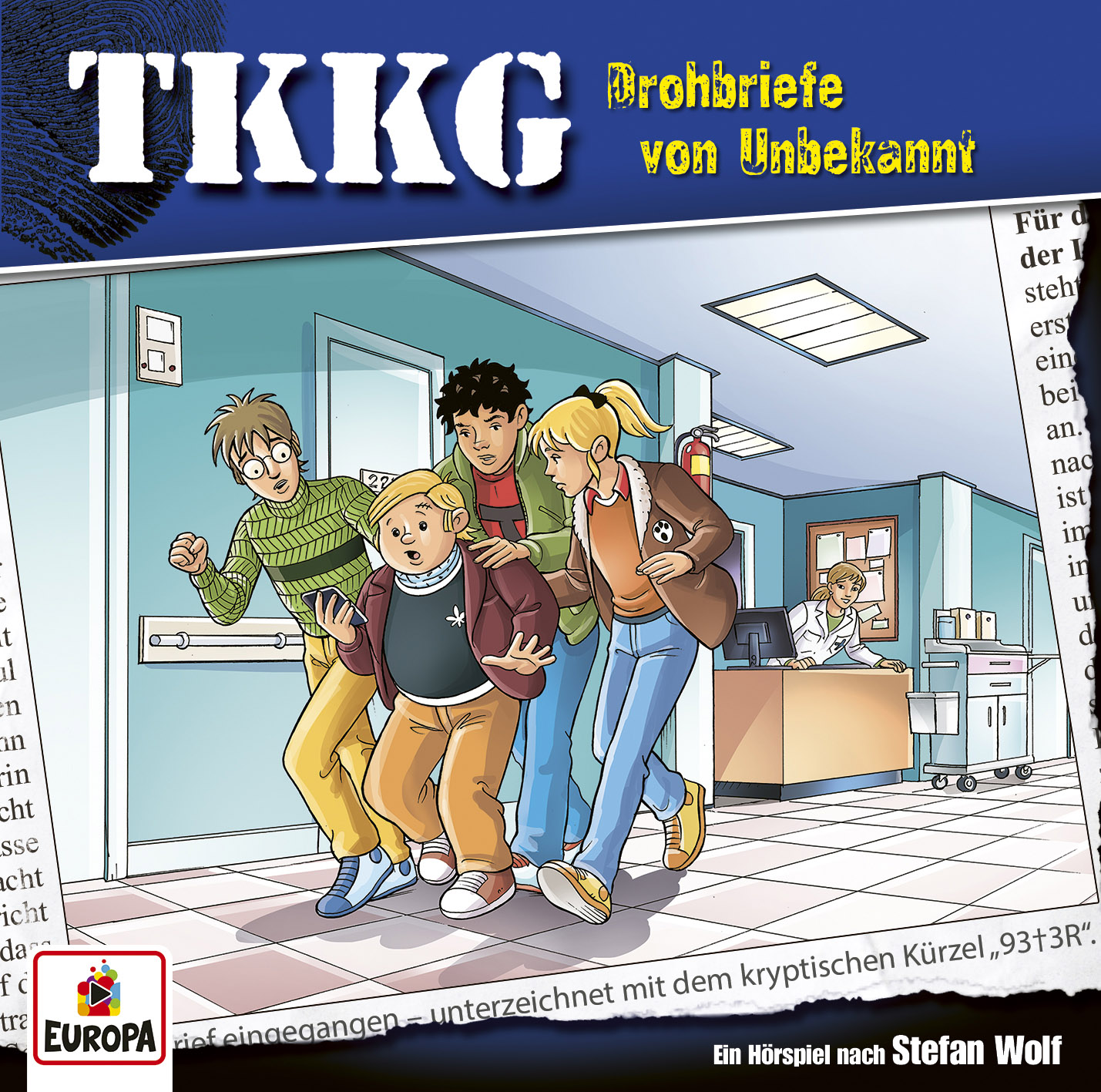 TKKG Hörspiel-Folge 209: Drohbriefe von Unbekannt