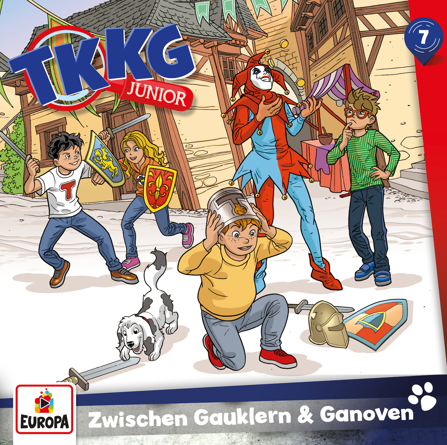 TKKG Junior Hörspiel-Folge 7: Zwischen Gauklern und Ganoven