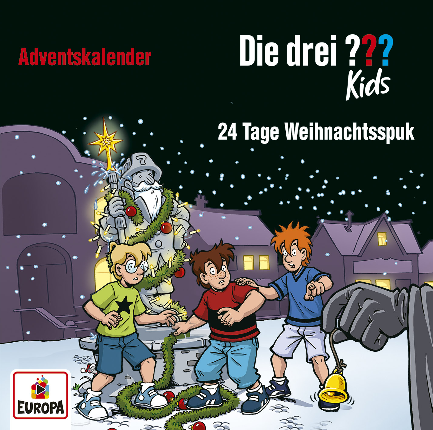 Die Drei ??? (Fragezeichen) Kids, Hörspiel-Special: 24 Tage Weihnachtsspuk (Adventskalender)