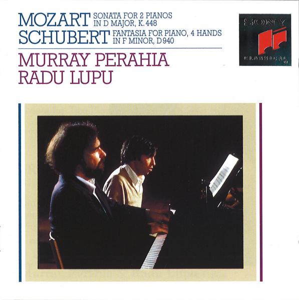 Perahia - Mozart: Sonata for 2 Pianos in D Major, K. 448 - Schubert: Fantasie in F Minor, Op. 103, D. 940
