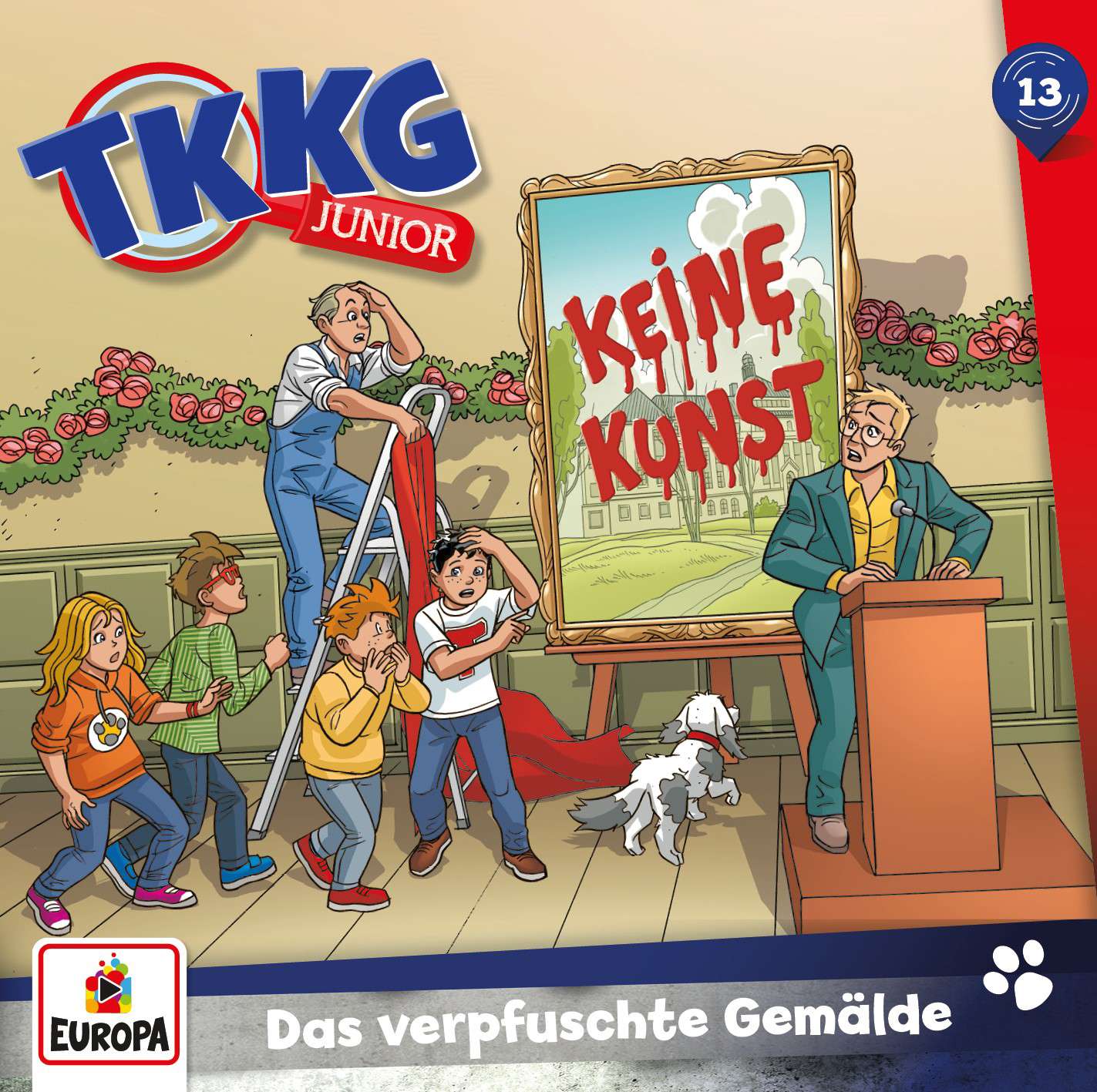 TKKG Junior Hörspiel-Folge 13: Das verpfuschte Gemälde