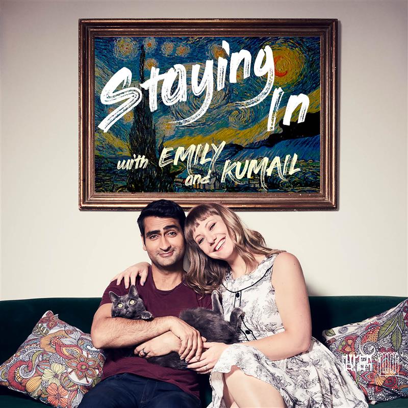 KUMAIL NANJIANI AND EMILY V. GORDON ARE STAYING IN FOR CHARITY