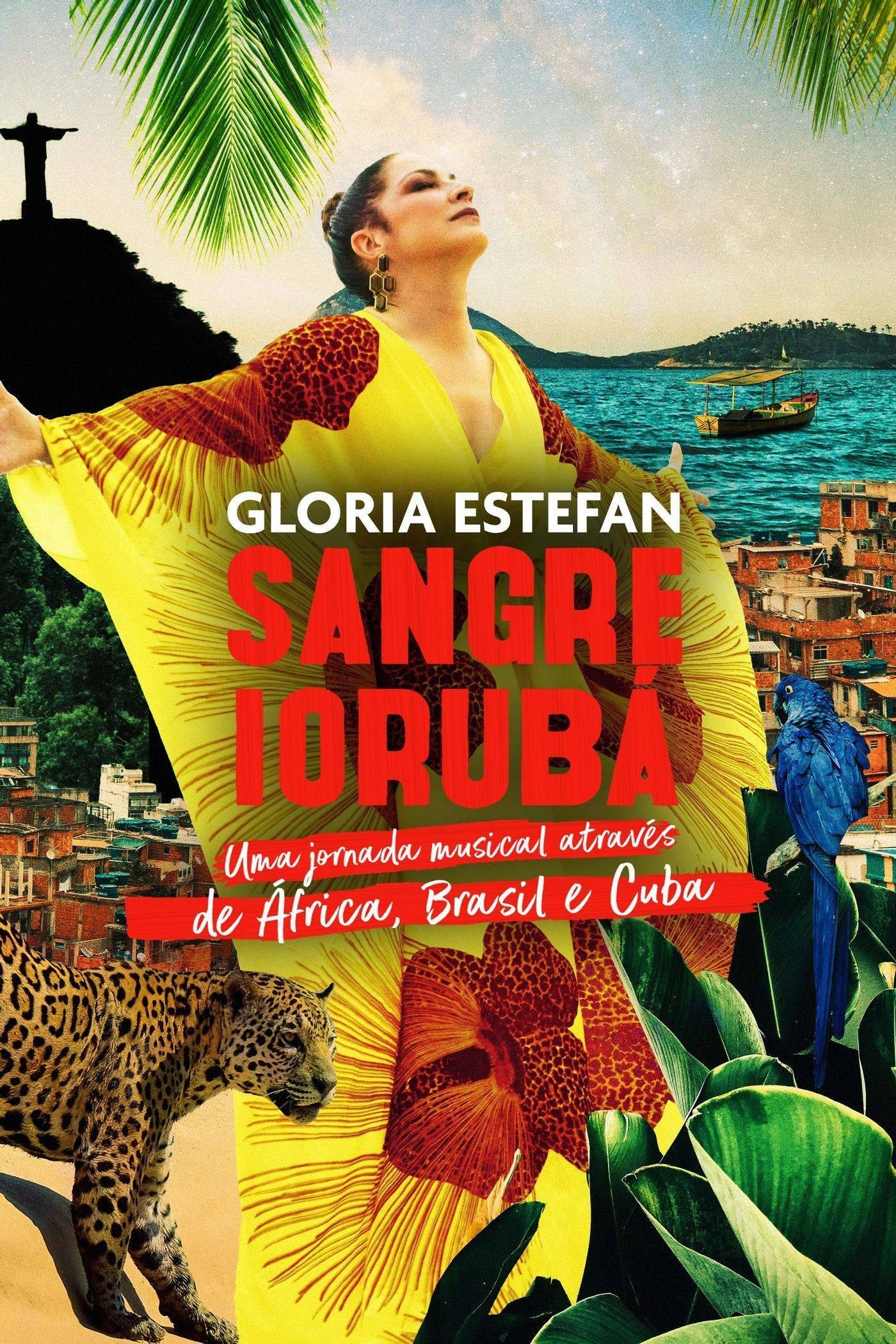 Movie poster for Gloria Estefan "Sangre Yoruba". Part of Sony Music's Premium Content Division.