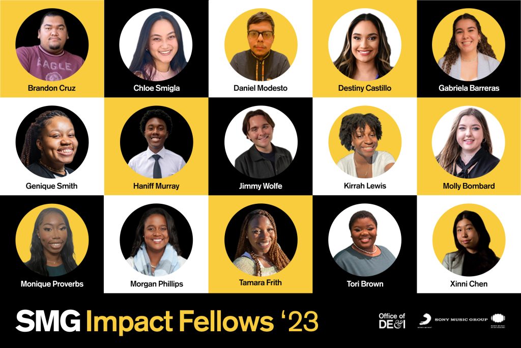 Sony Music Group Welcomes the Third Cohort of SMG Impact Fellows