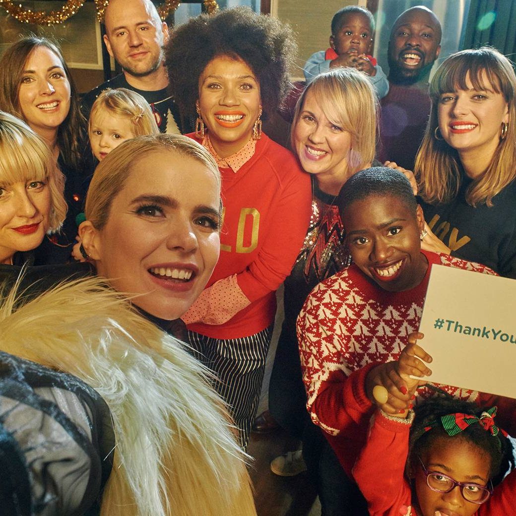 Paloma Faith and Pampers release Christmas single in support of UK midwives