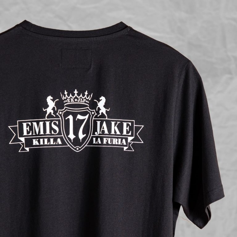 Emis Killa & Jake La Furia 17 | T-Shirt nera | Sony Music ...