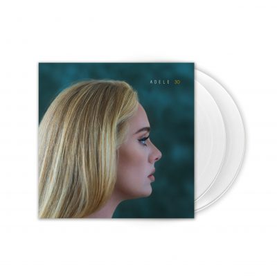 LP with 2 vinyls-clear-on white-nologo