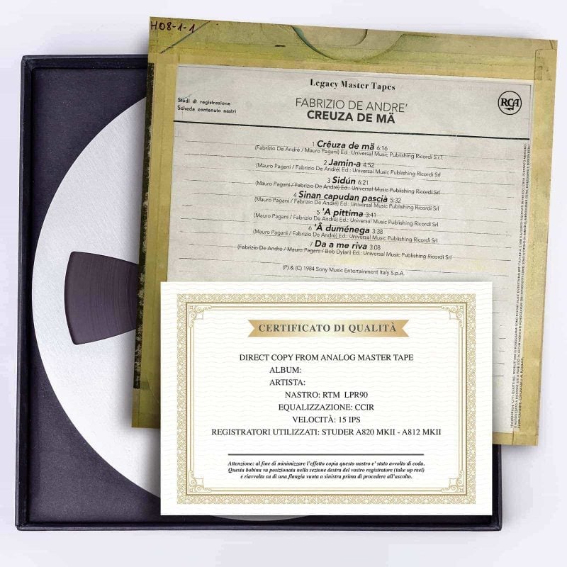 LEGFDA002 – certificato