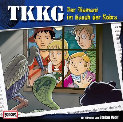 TKKG Hörspiel-Folge 115: Der Diamant im Bauch der Kobra