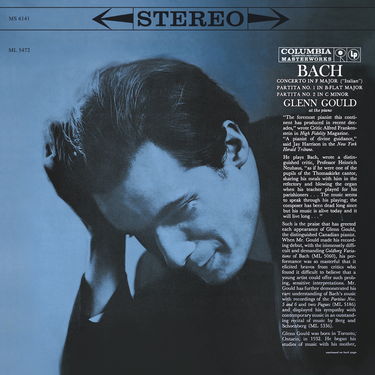 Glenn Gould - Bach: Italian Concerto in F Major & Partita Nos. 1 & 2