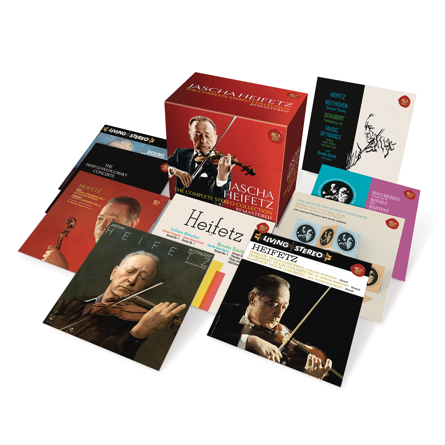 Jascha Heifetz - Jascha Heifetz - The Complete Stereo Collection Remastered
