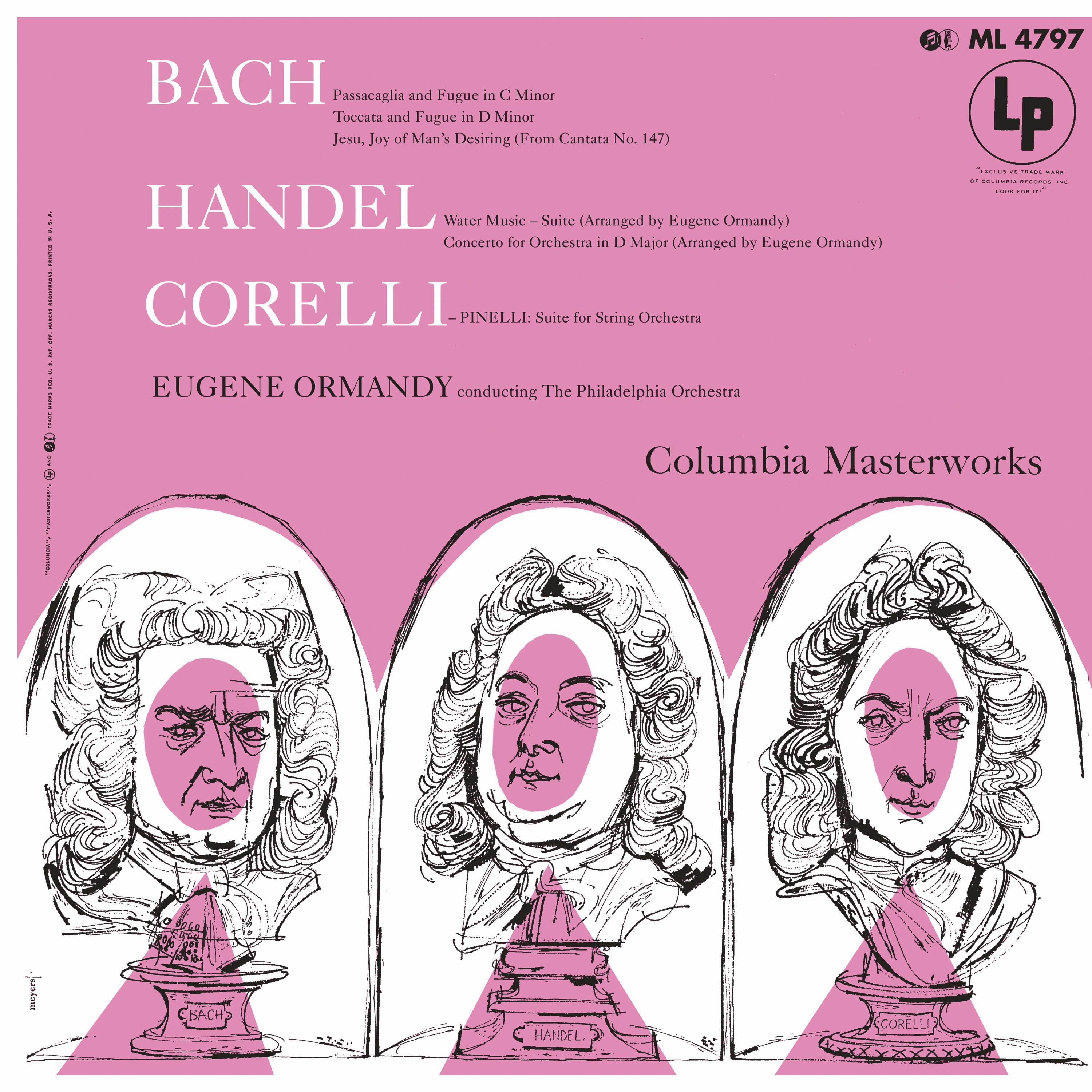 Eugene Ormandy - Ormandy Conducts Bach, Handel & Corelli