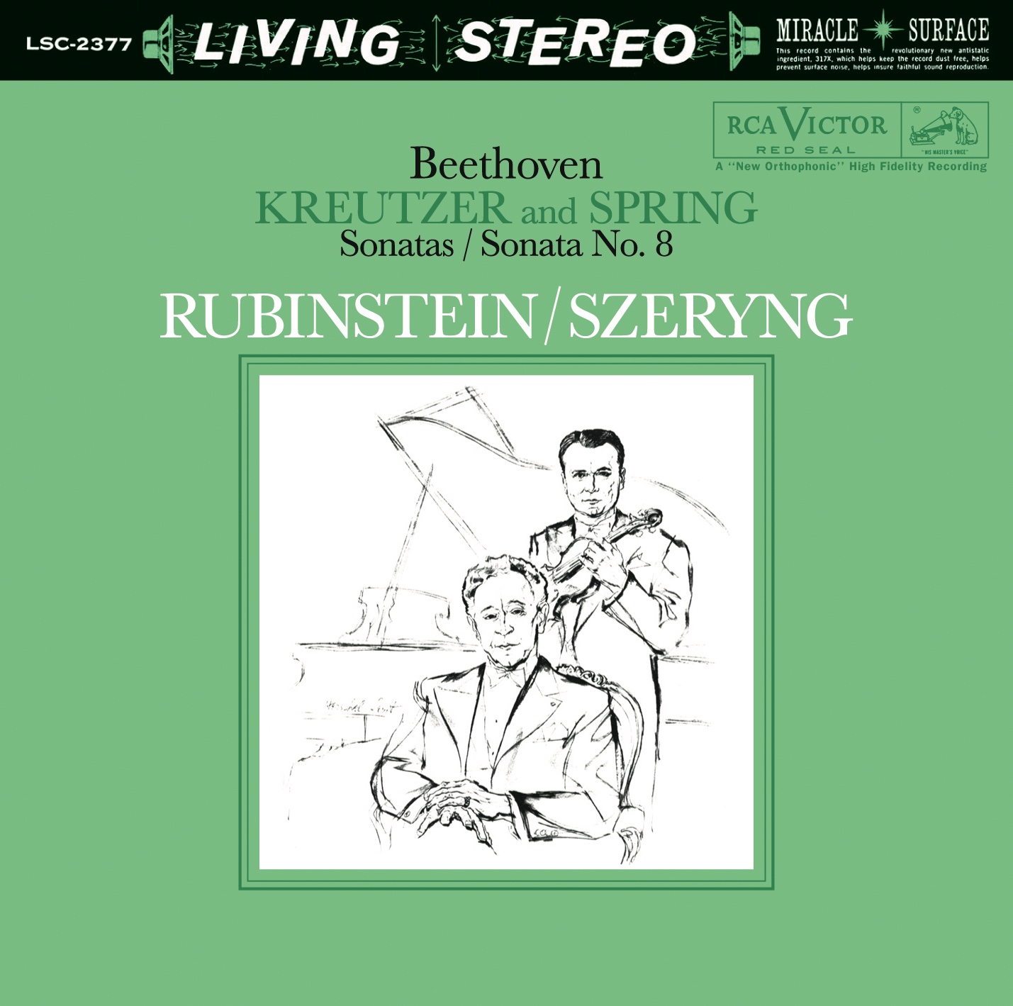 Arthur Rubinstein - Beethoven: Violin Sonatas Nos. 9, 5, 8