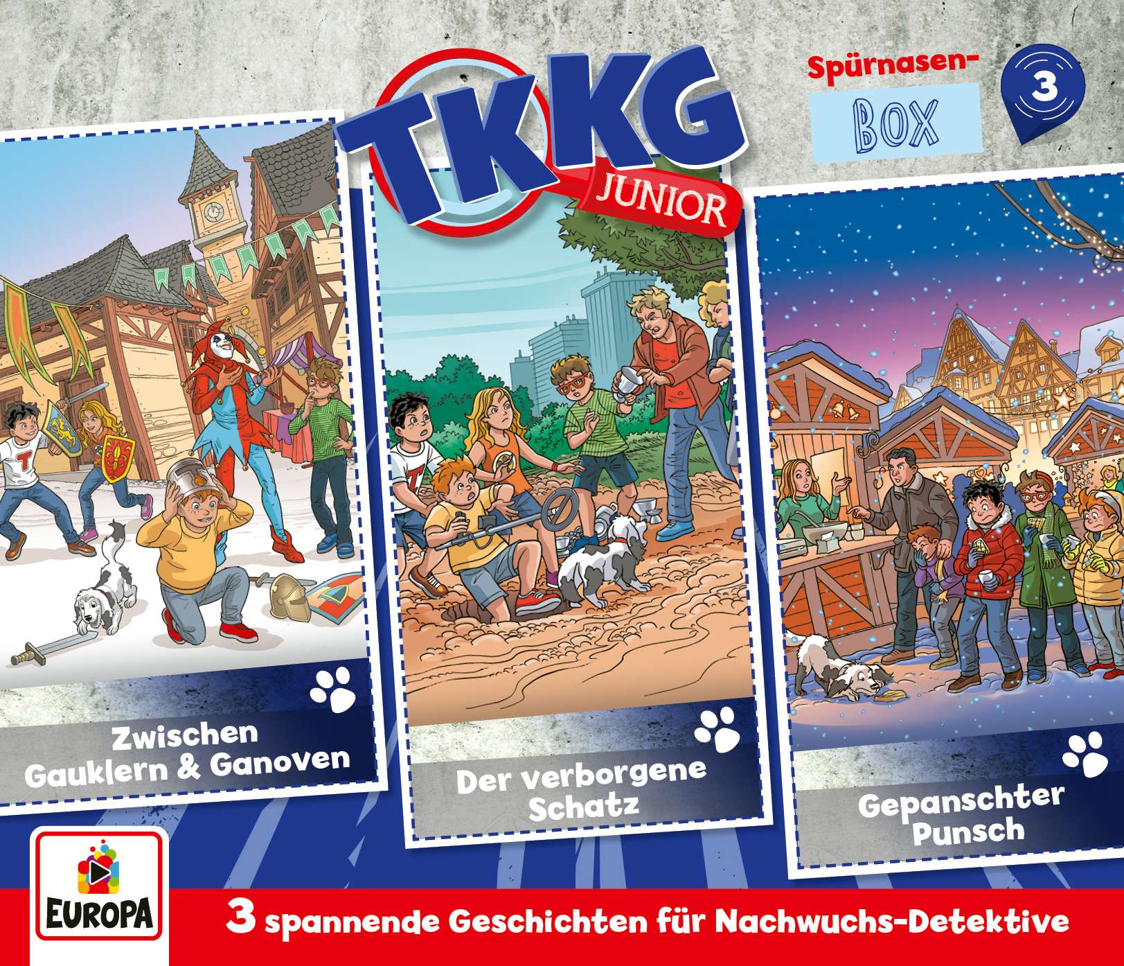 TKKG Junior - Spürnasen-Box (Folgen 7, 8, 9)
