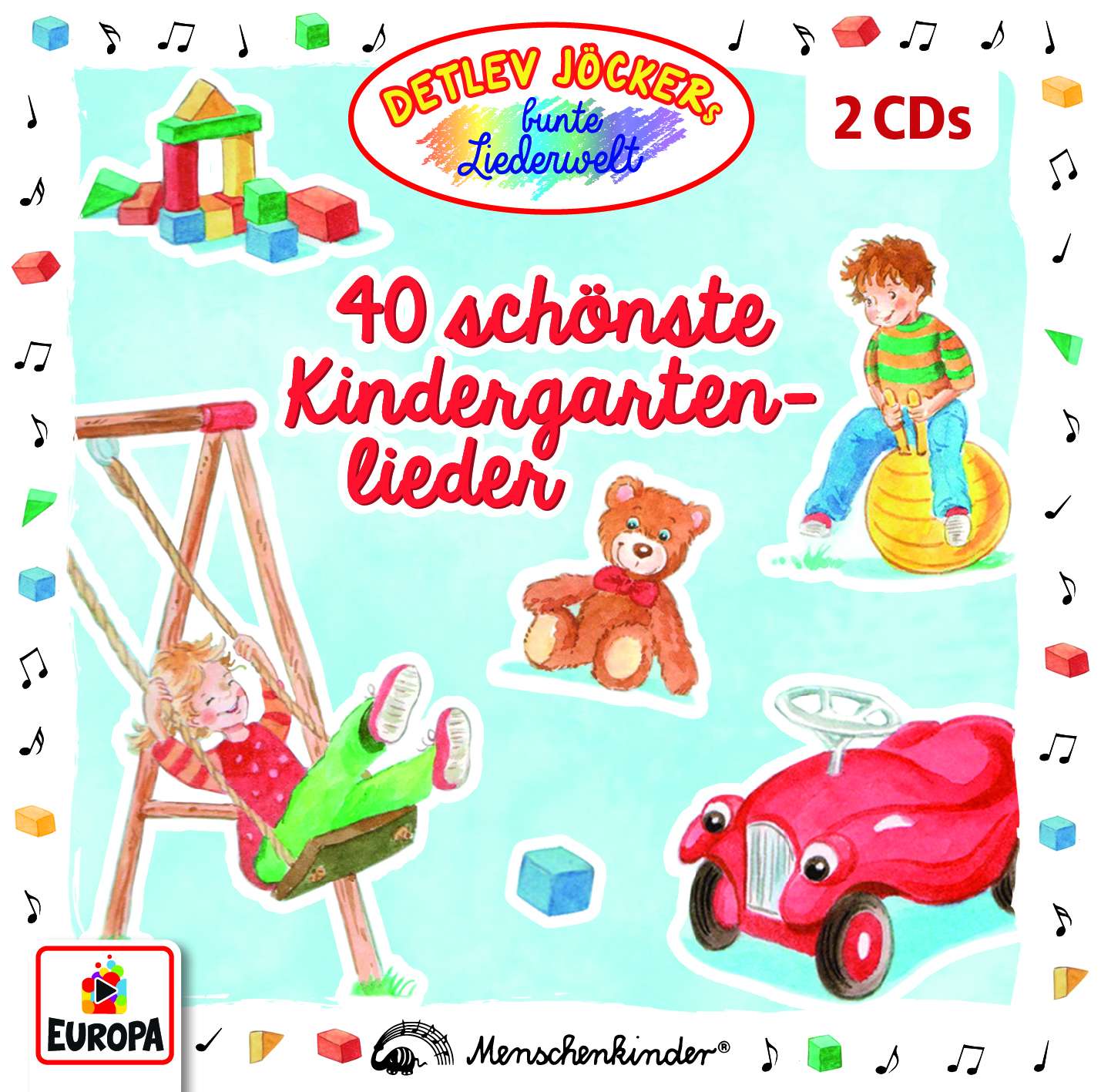 Detlev Jöcker: 40 schönste Kindergartenlieder