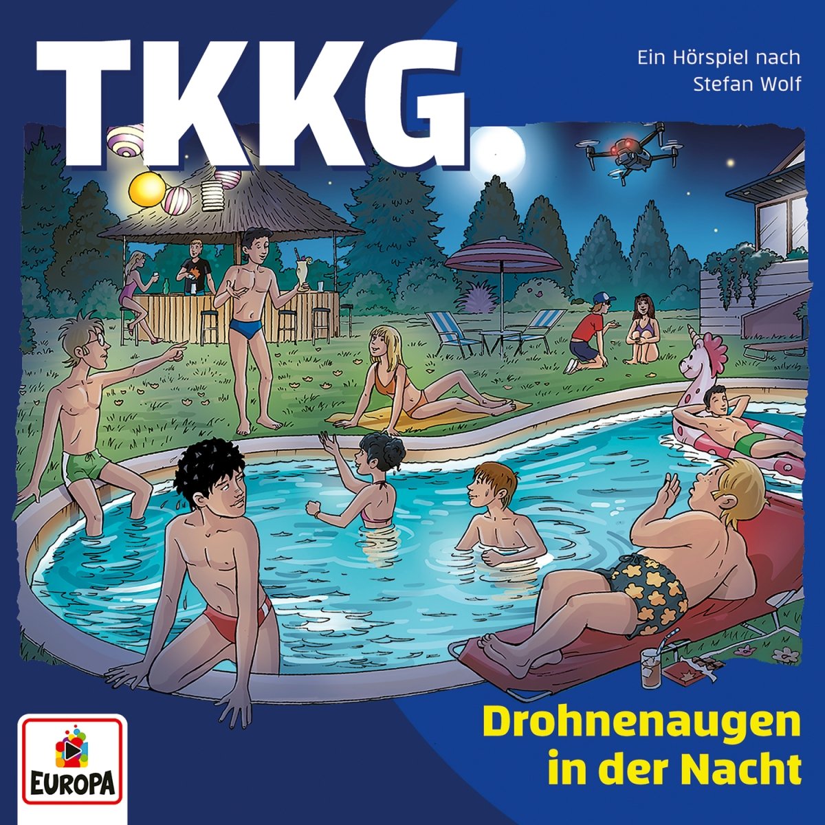 TKKG Hörspiel-Folge 232: Drohnenaugen in der Nacht