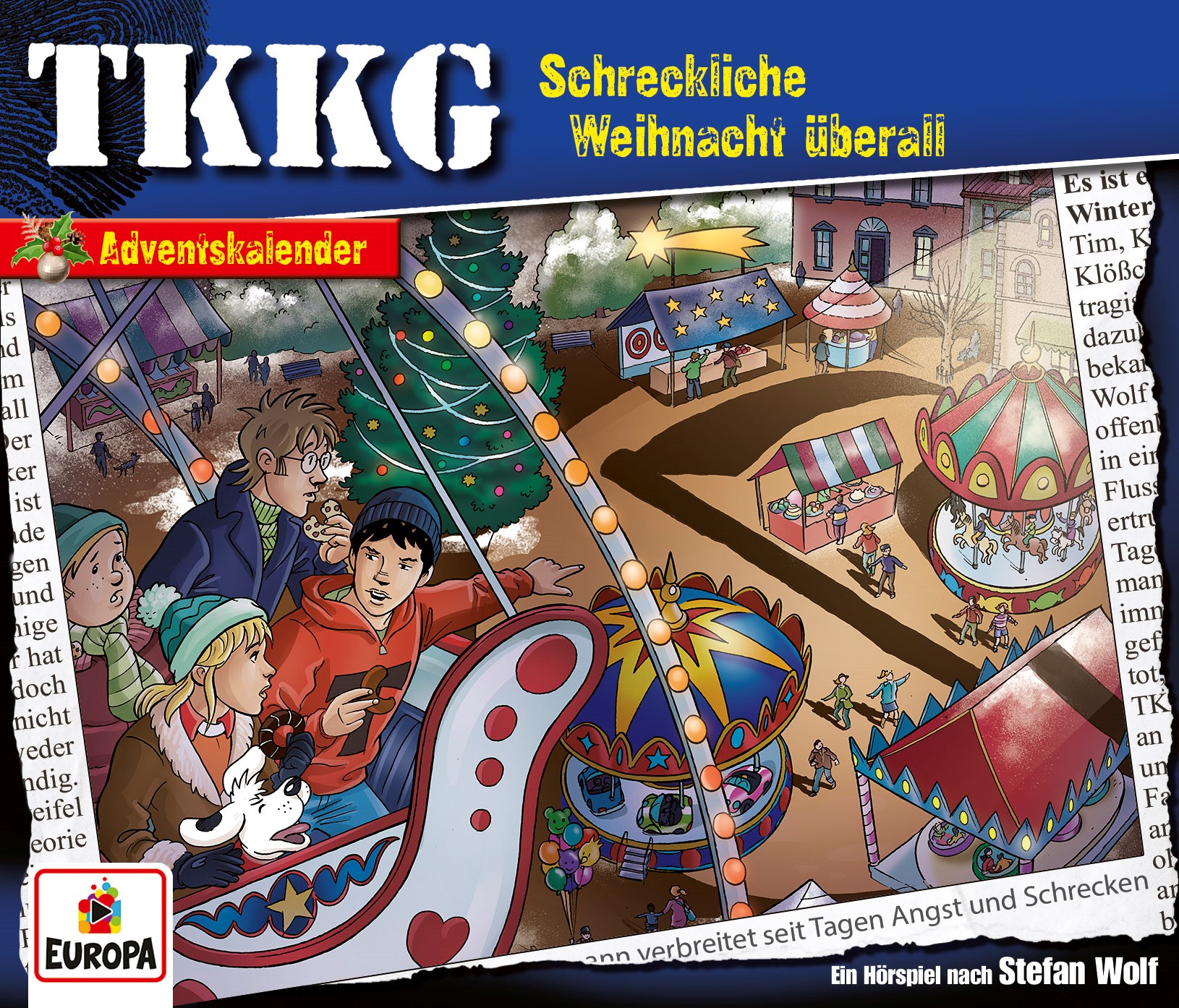 TKKG Hörspiel-Folge 221: Schreckliche Weihnacht überall (Adventskalender)