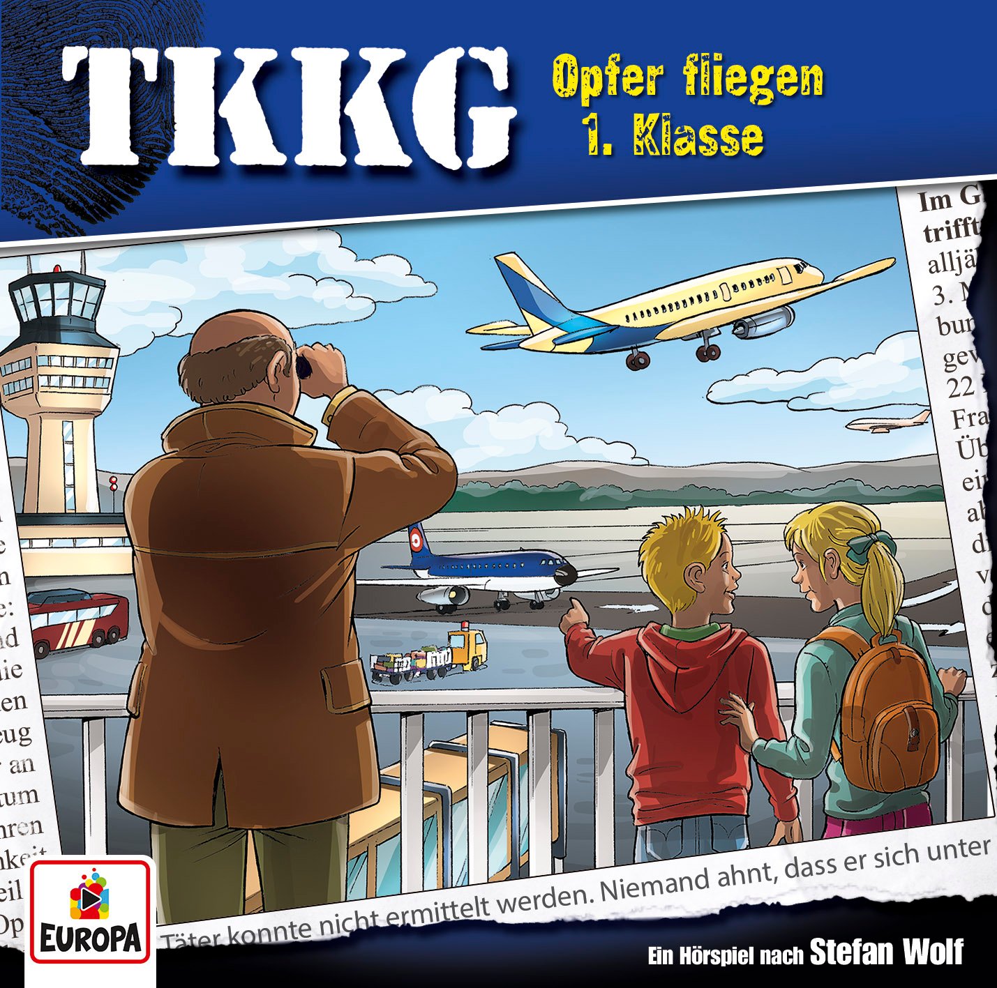 TKKG Hörspiel-Folge 101: Opfer fliegen 1. Klasse