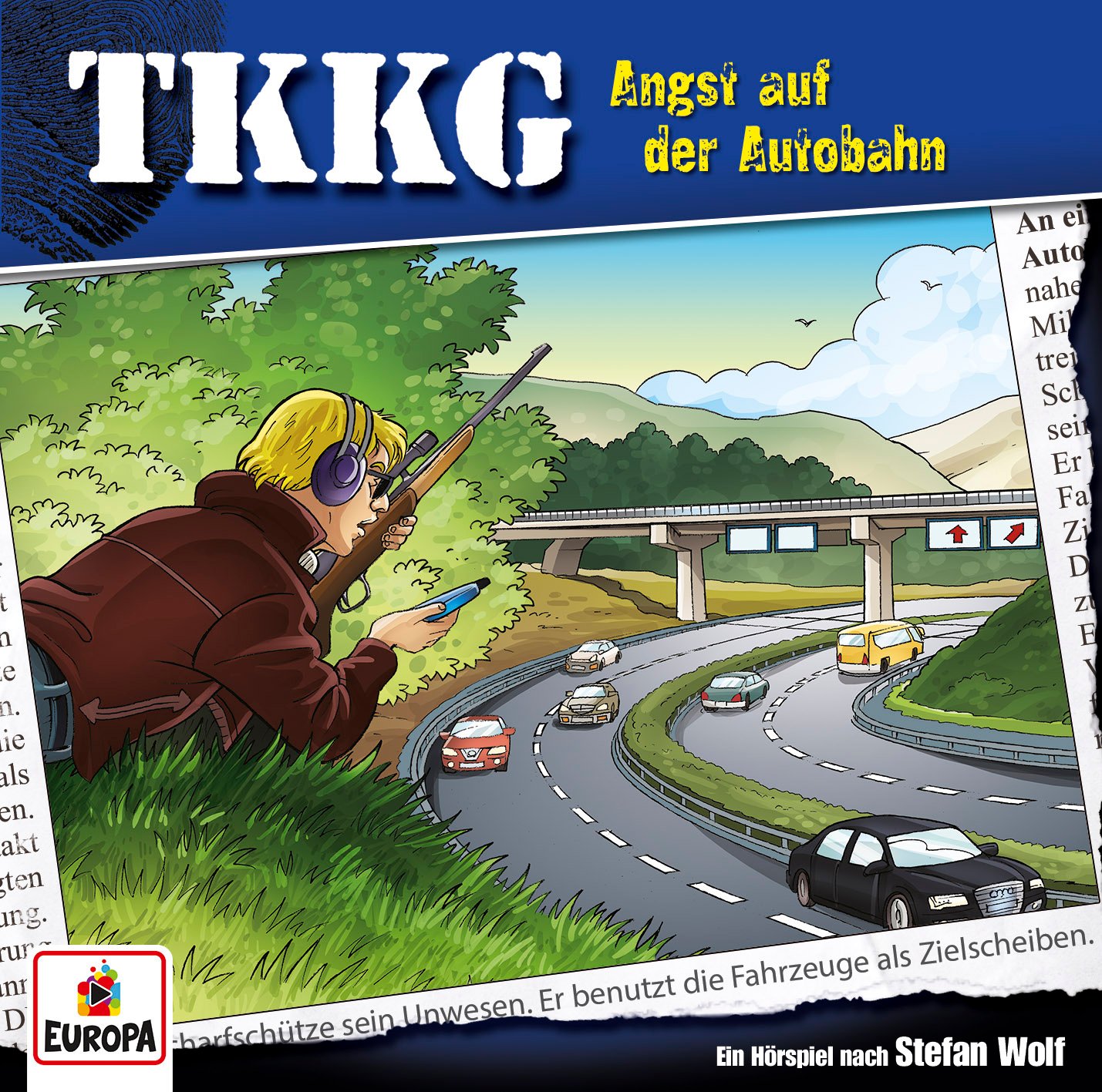 TKKG Hörspiel-Folge 102: Angst auf der Autobahn