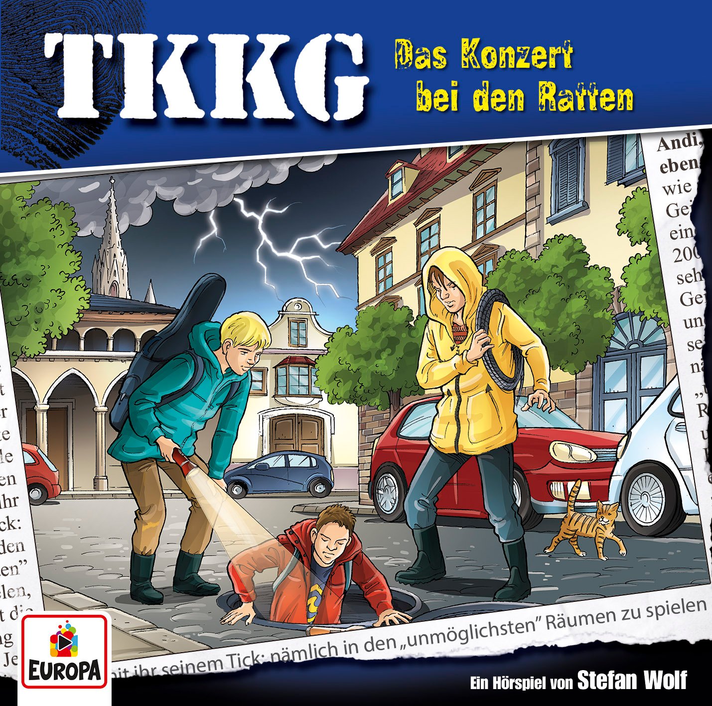 TKKG Hörspiel-Folge 108: Das Konzert bei den Ratten