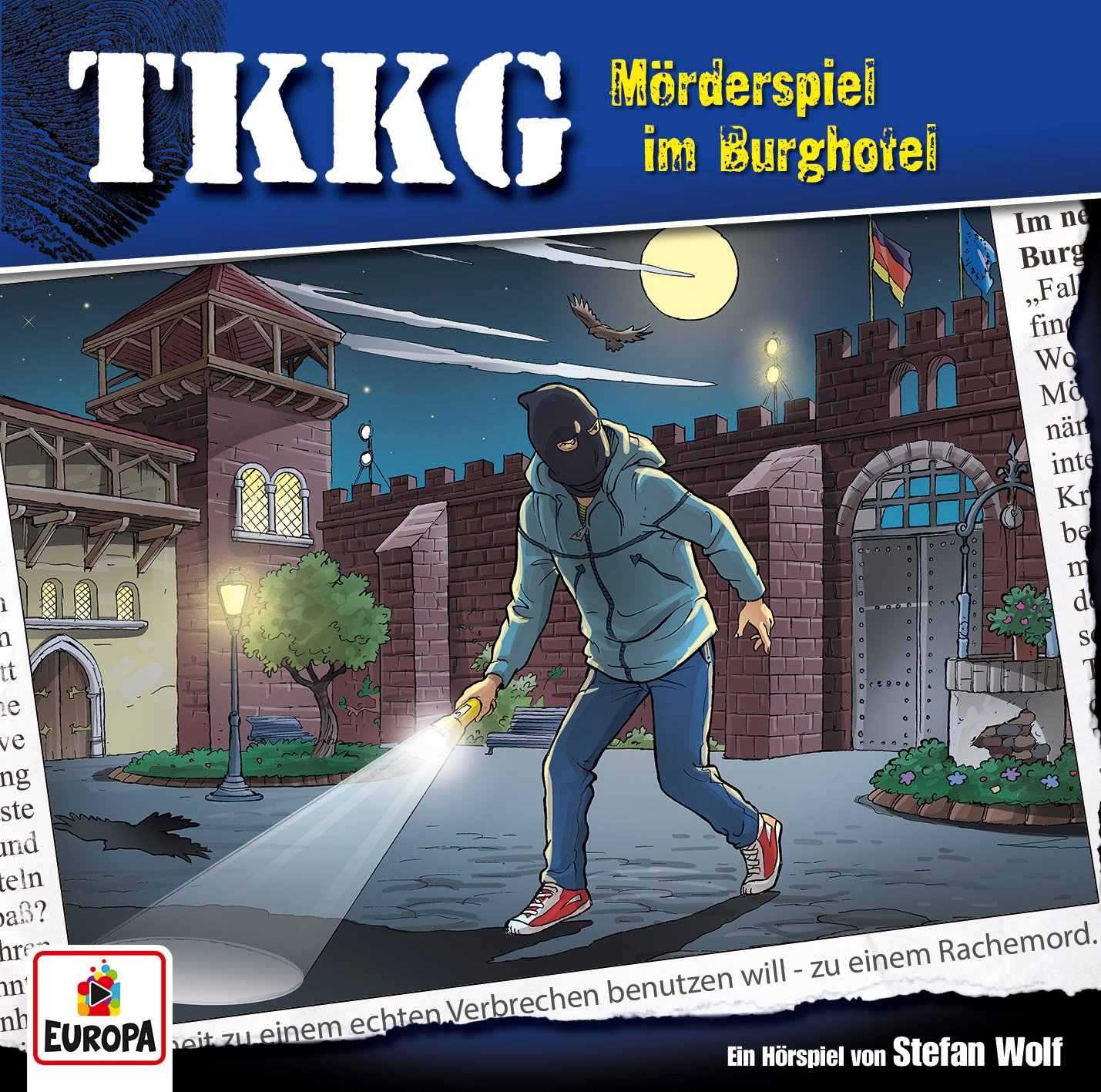 TKKG Hörspiel-Folge 109: Mörderspiel im Burghotel