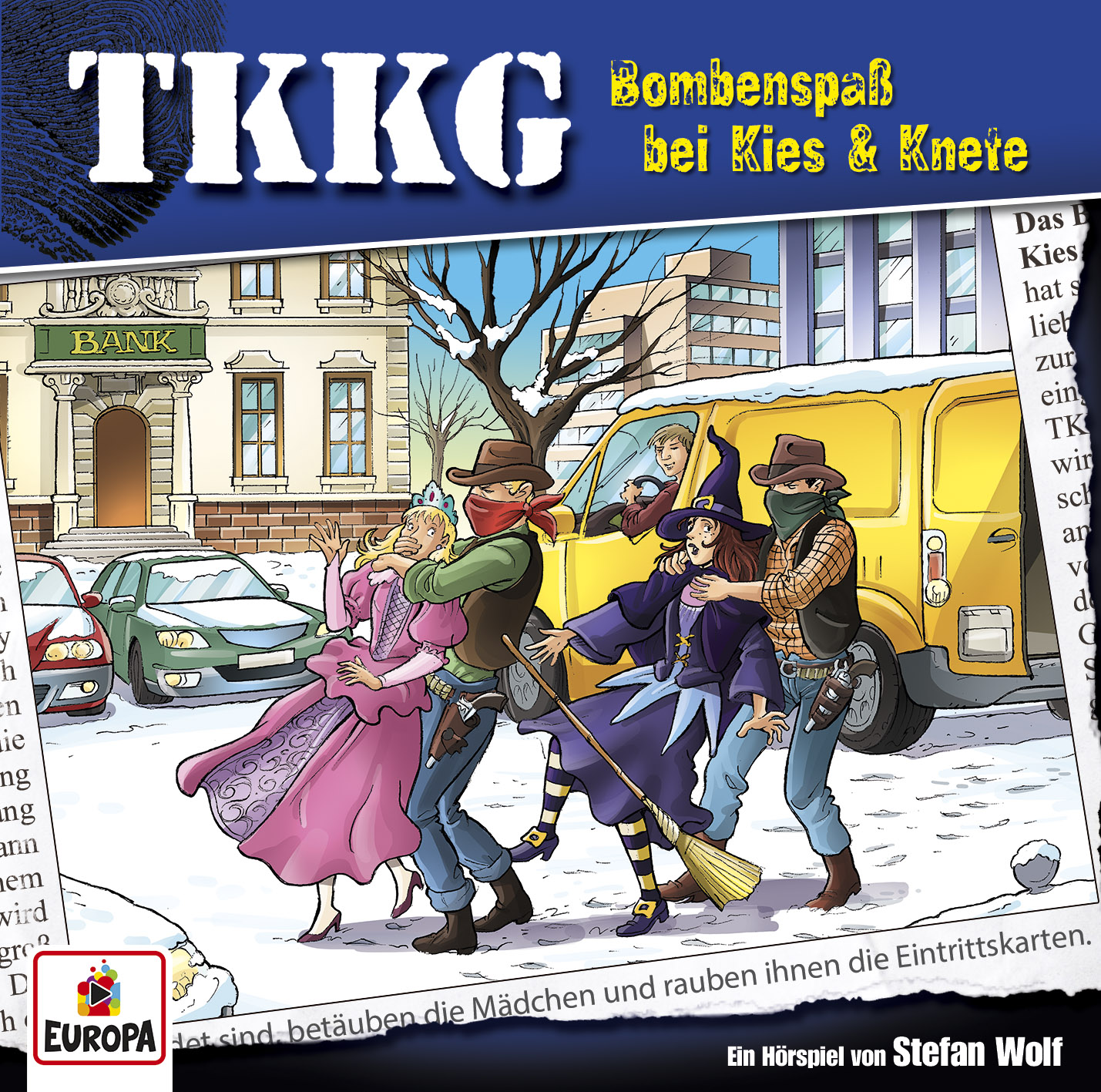TKKG Hörspiel-Folge 112: Bombenspaß bei Kies & Knete