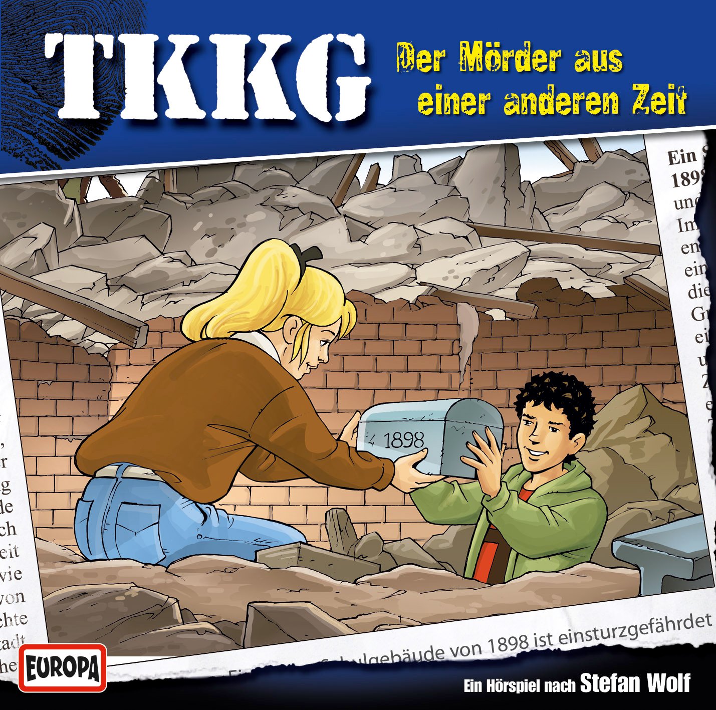TKKG Hörspiel-Folge 125: Der Mörder aus einer anderen Zeit