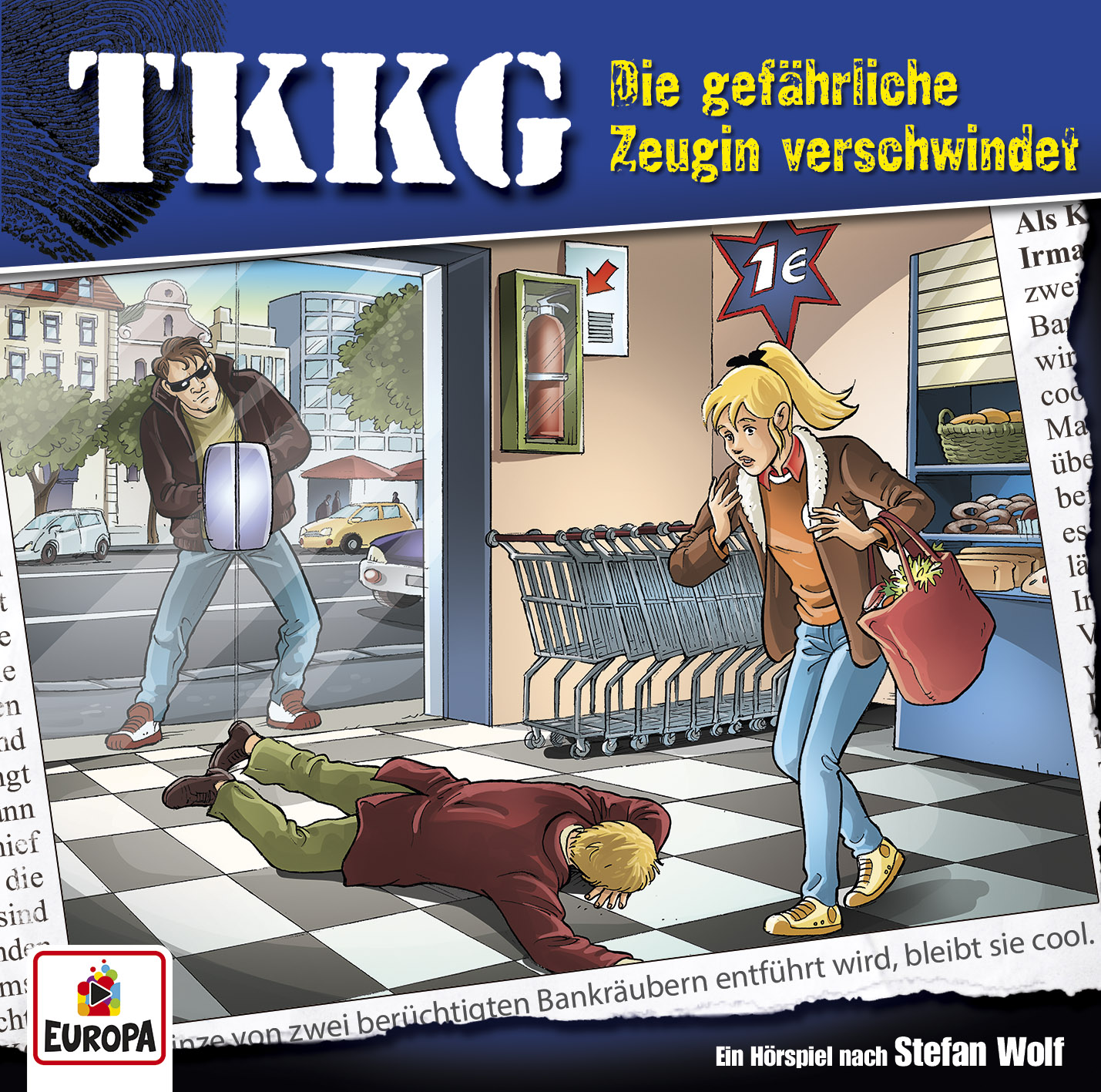 TKKG Hörspiel-Folge 130: Die gefährliche Zeugin verschwindet