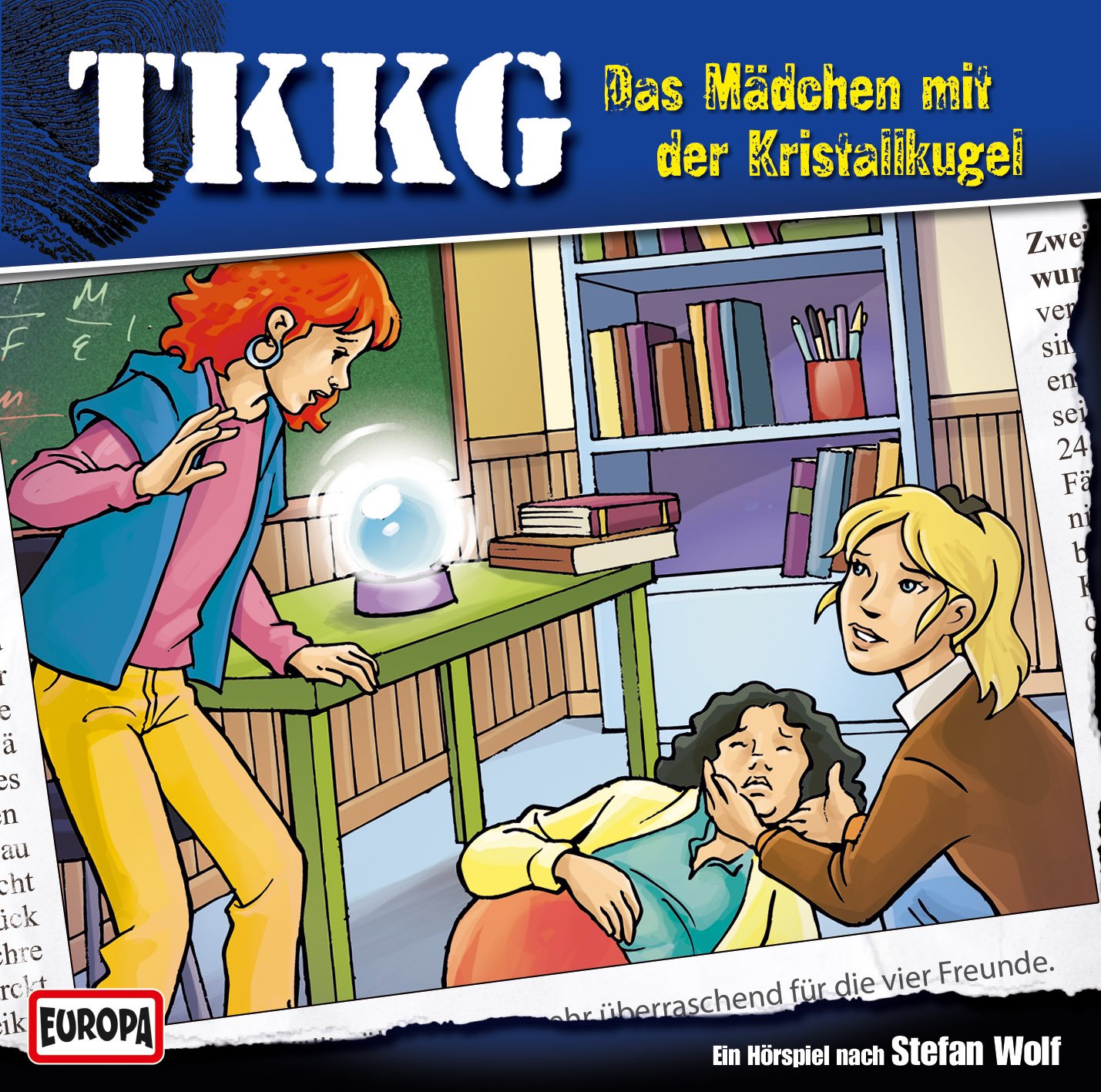 TKKG Hörspiel-Folge 166: Das Mädchen mit der Kristallkugel