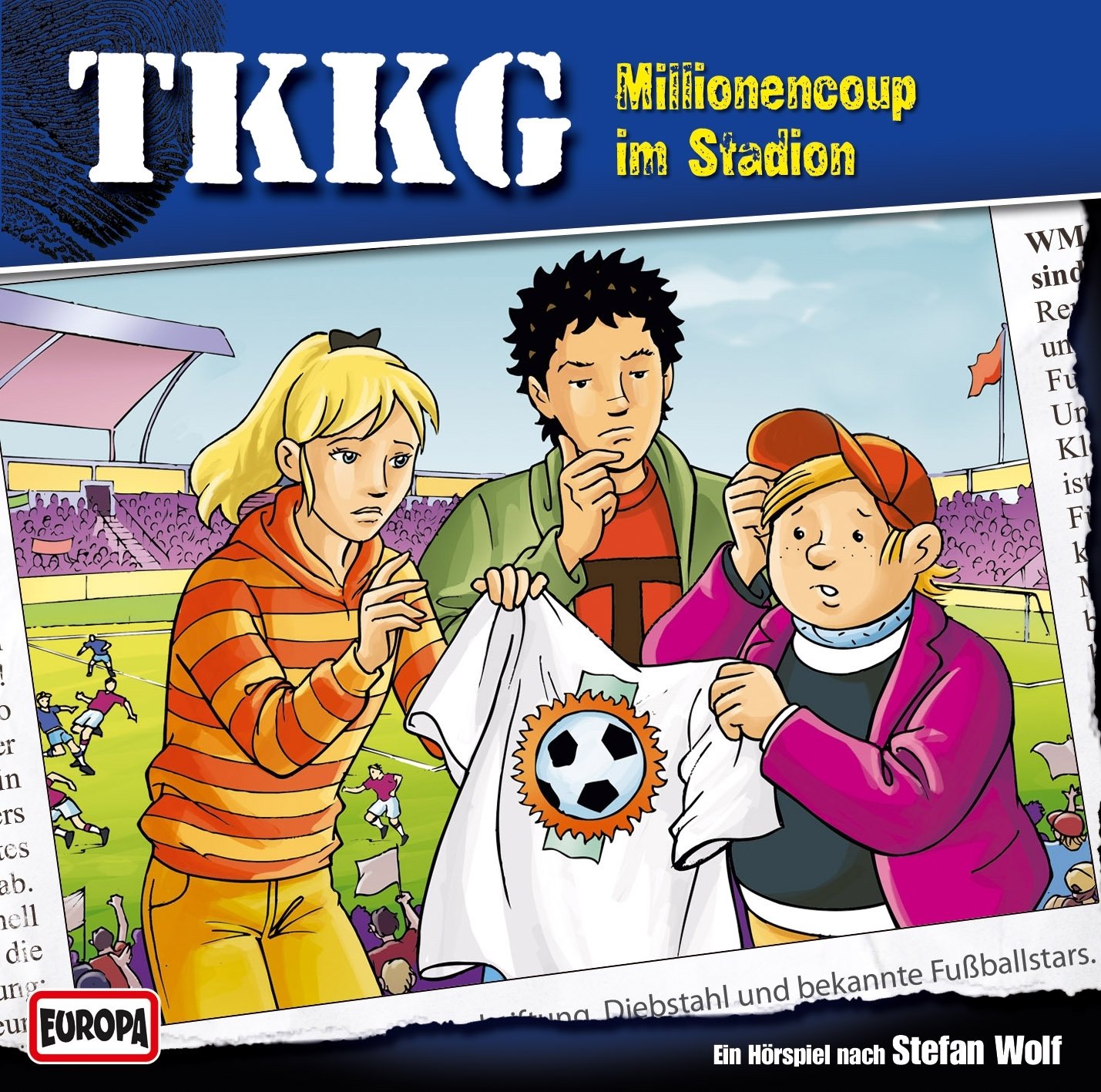 TKKG Hörspiel-Folge 168: Millionencoup im Stadion