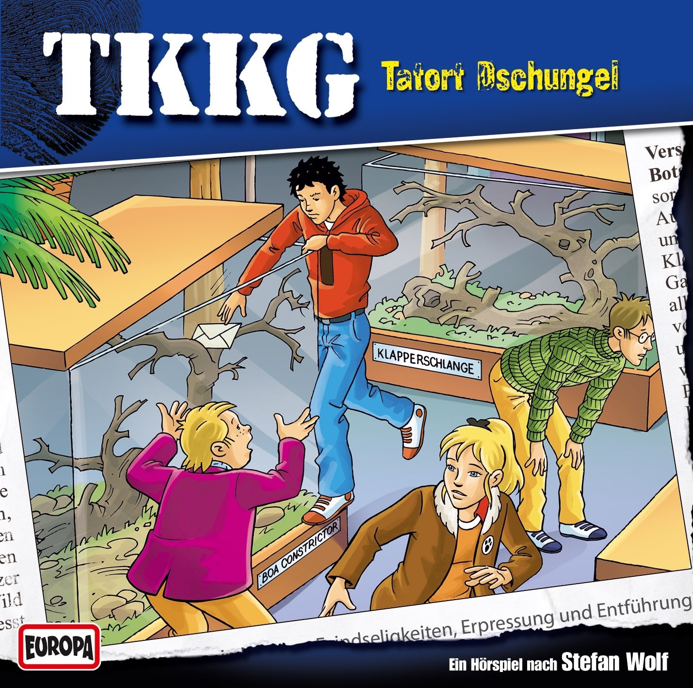 TKKG Hörspiel-Folge 169: Tatort Dschungel