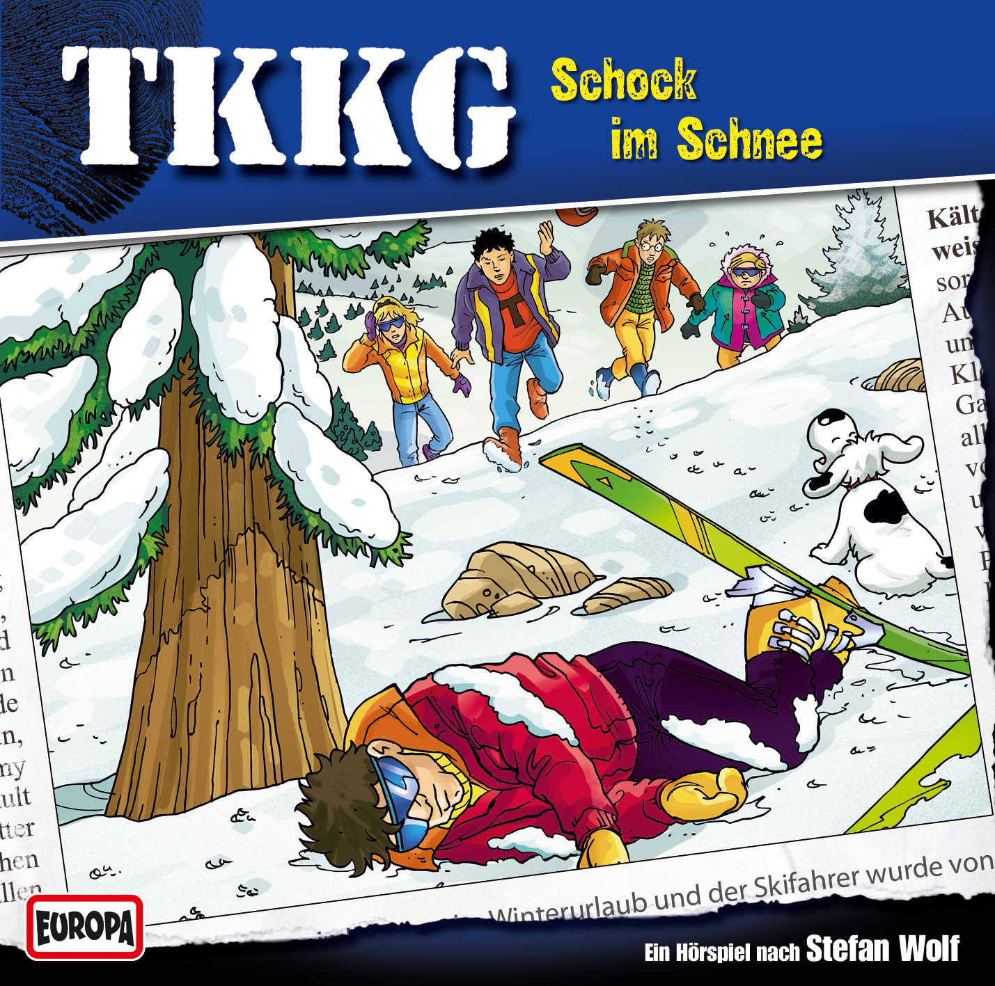 TKKG Hörspiel-Folge 170: Schock im Schnee