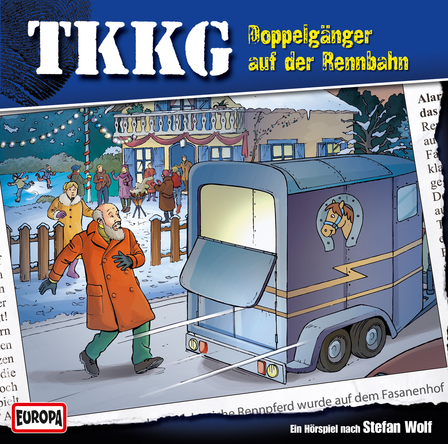 TKKG Hörspiel-Folge 174: Doppelgänger auf der Rennbahn