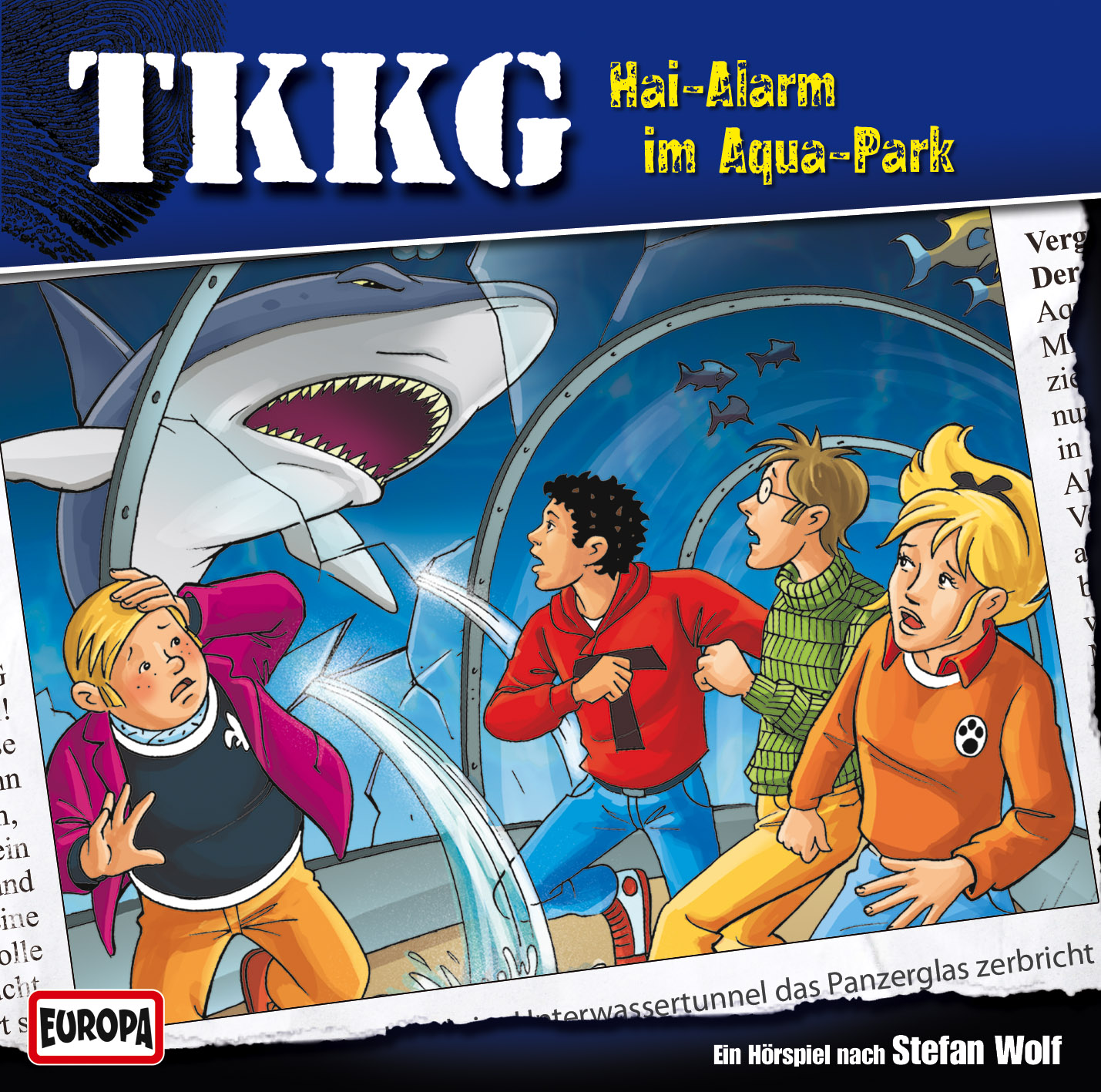 TKKG Hörspiel-Folge 178: Hai-Alarm im Aquapark