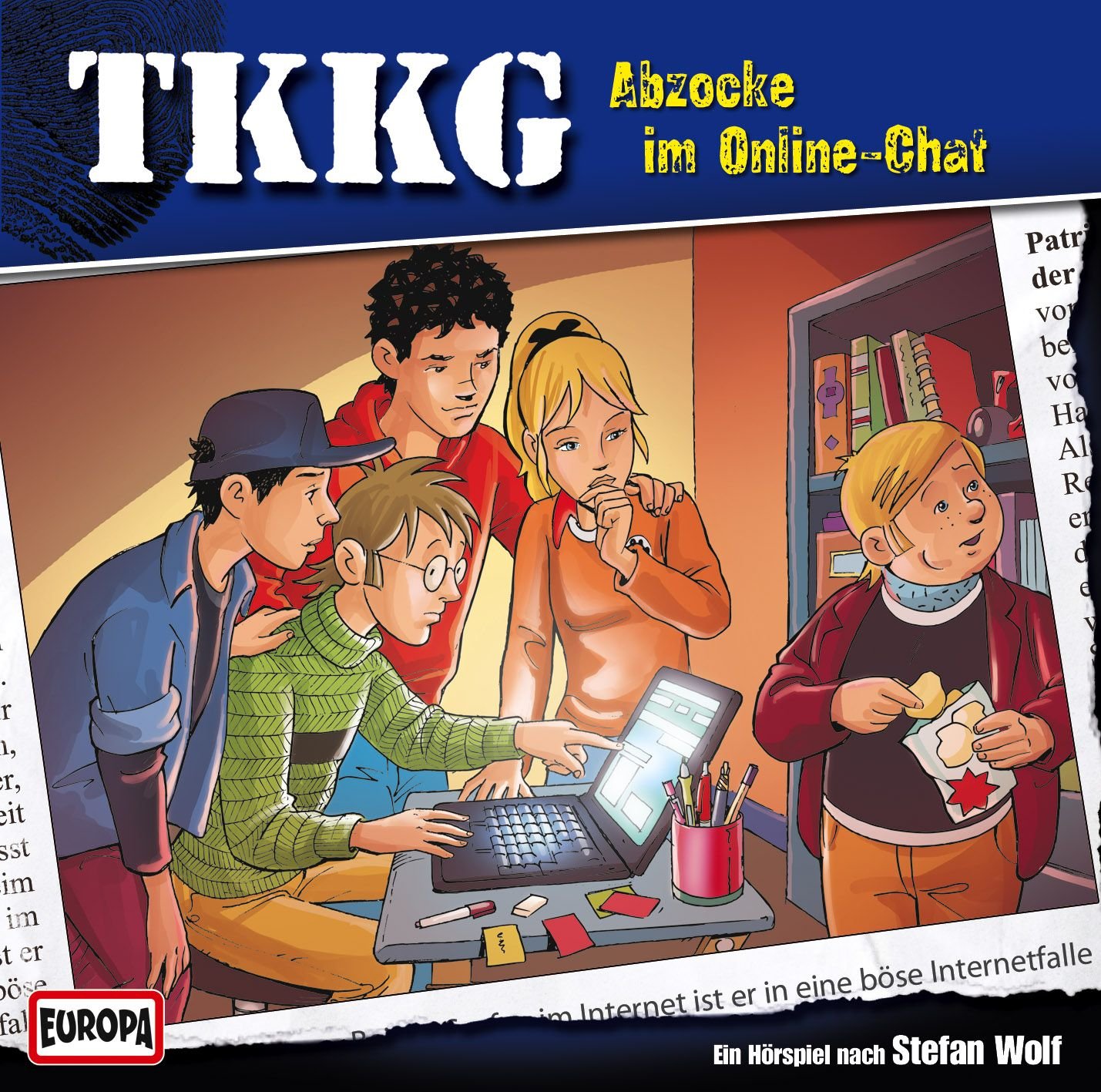 TKKG Hörspiel-Folge 179: Abzocke im Online-Chat