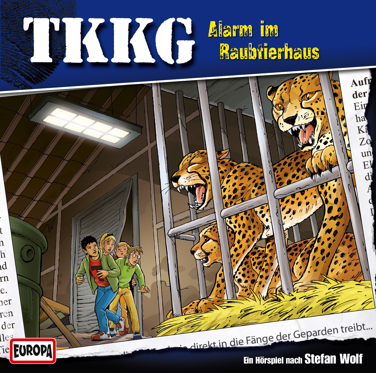 TKKG Hörspiel-Folge 180: Alarm im Raubtierhaus