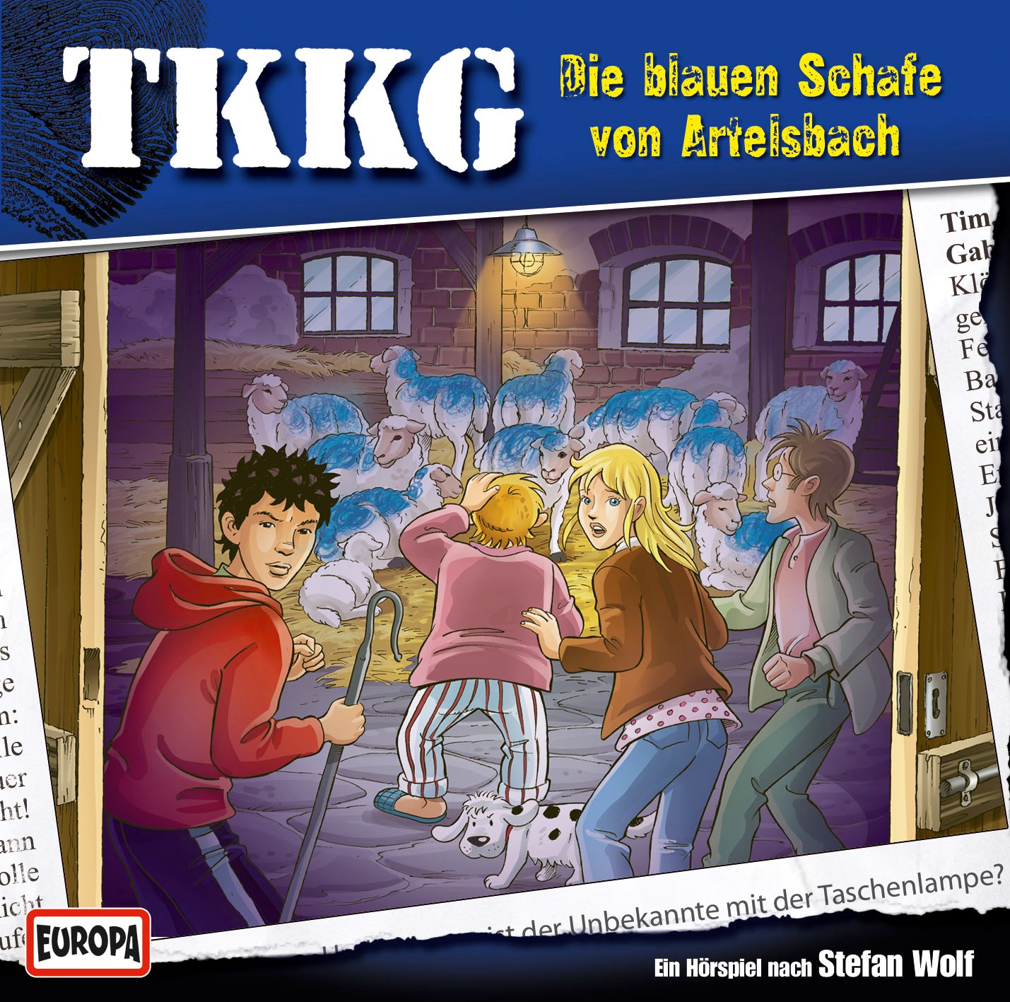 TKKG Hörspiel-Folge 188: Die blauen Schafe von Artelsbach