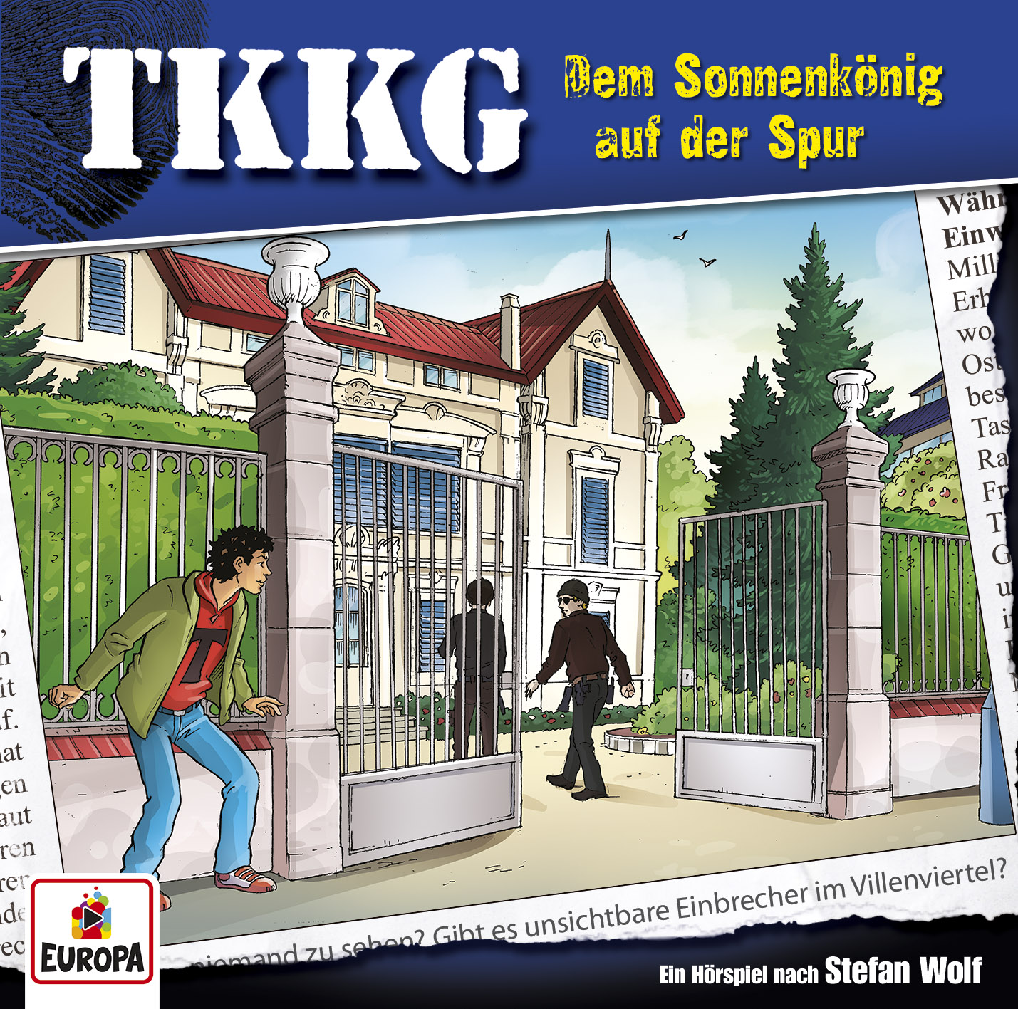 TKKG Hörspiel-Folge 195: Dem Sonnenkönig auf der Spur