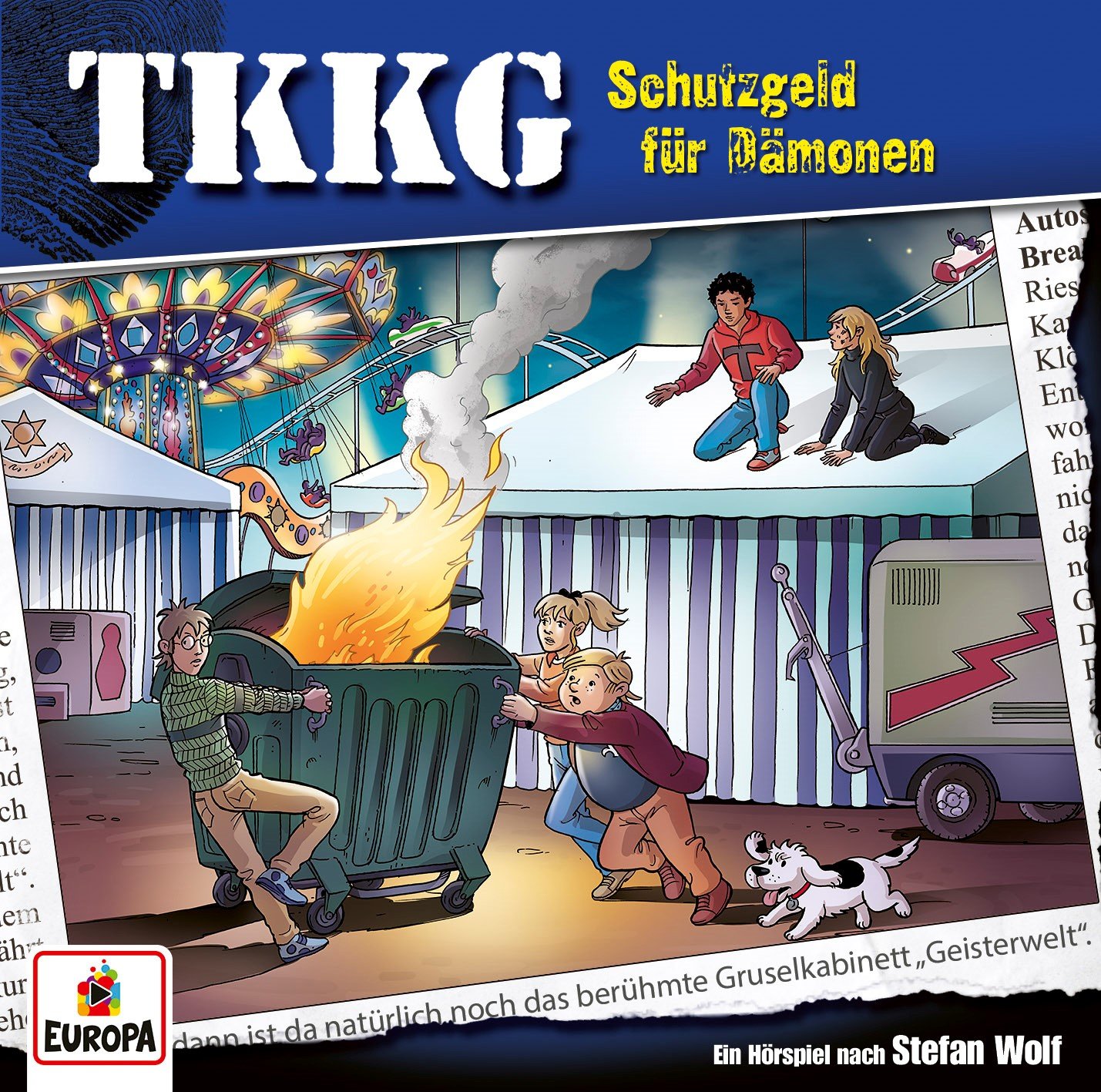 TKKG Hörspiel-Folge 218: Schutzgeld für Dämonen