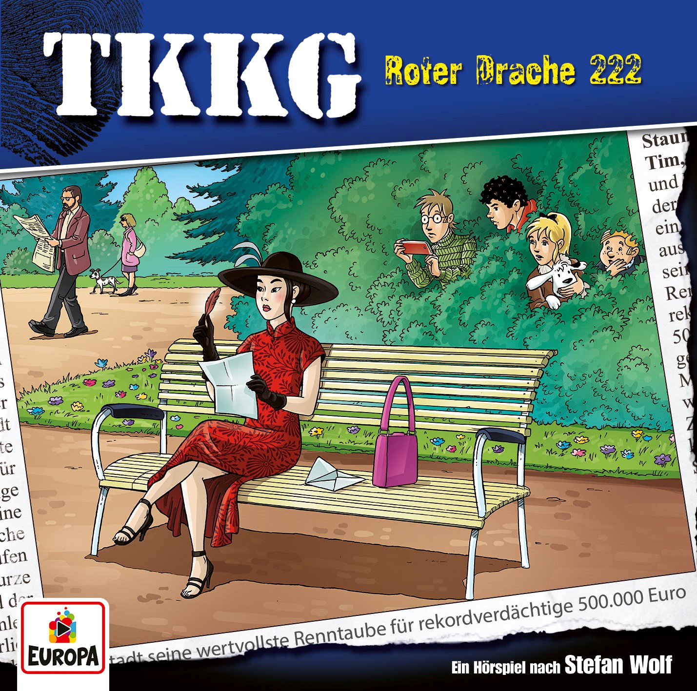 TKKG Hörspiel-Folge 222: Roter Drache 222