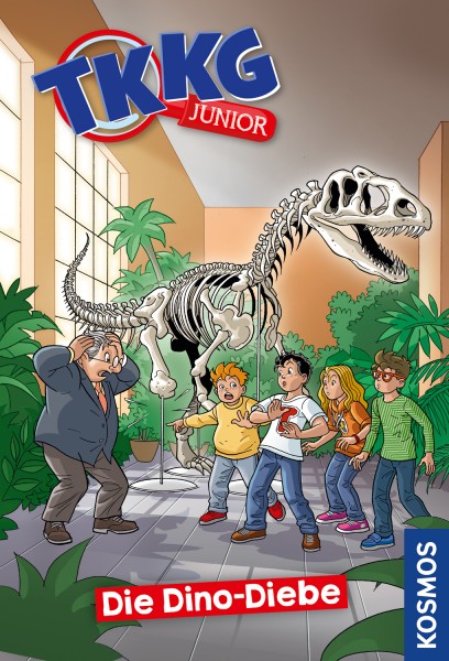 TKKG Junior Buch, Band 8: TKKG Junior - Die Dino-Diebe