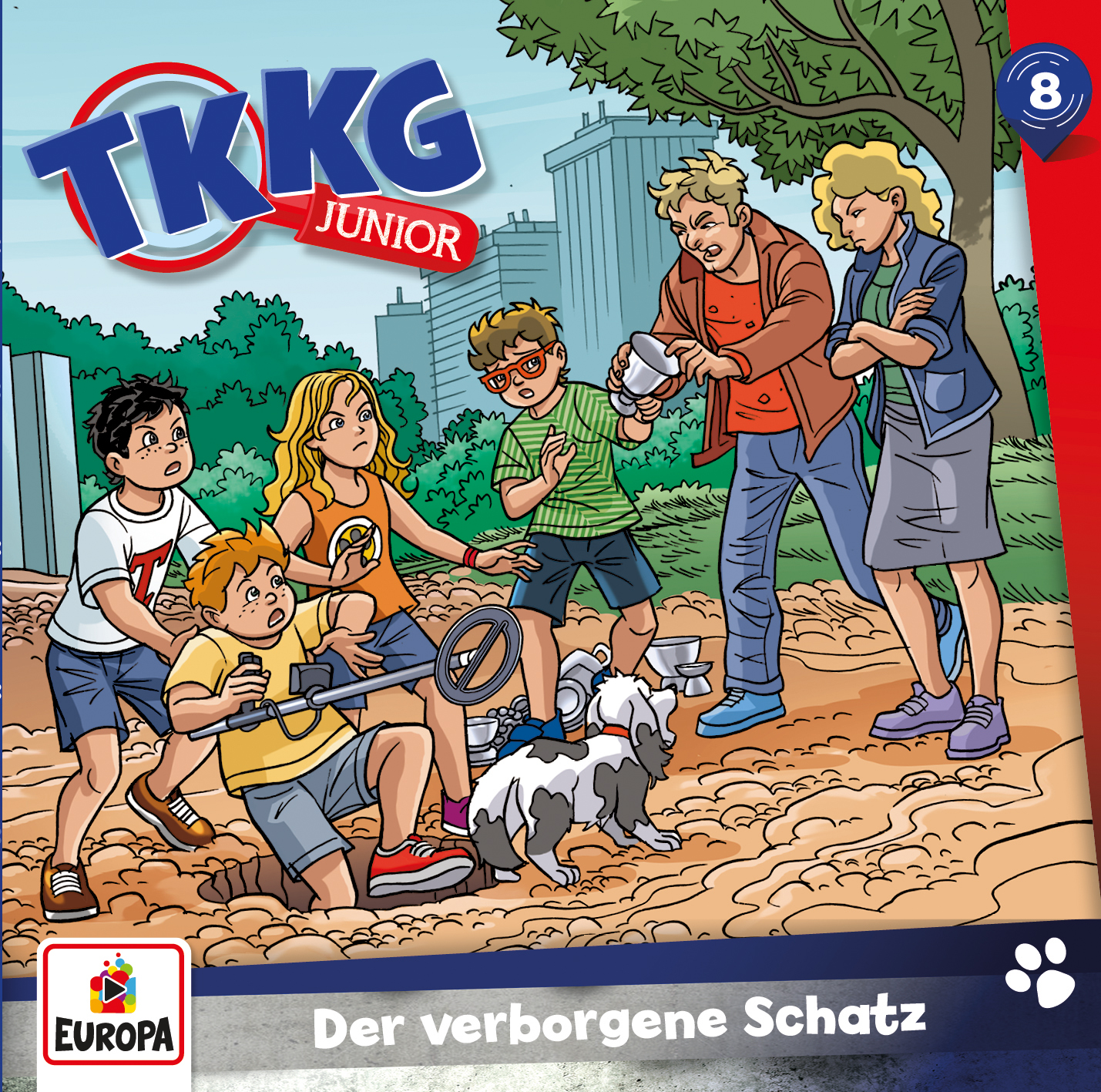 TKKG Junior Hörspiel-Folge 8: Der verborgene Schatz