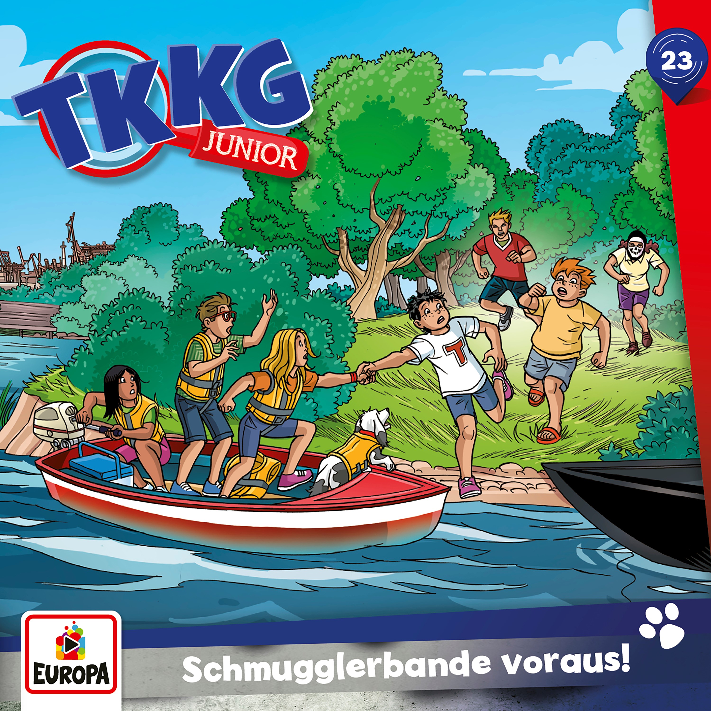 TKKG Junior Hörspiel, Folge 23: Schmugglerbande voraus!