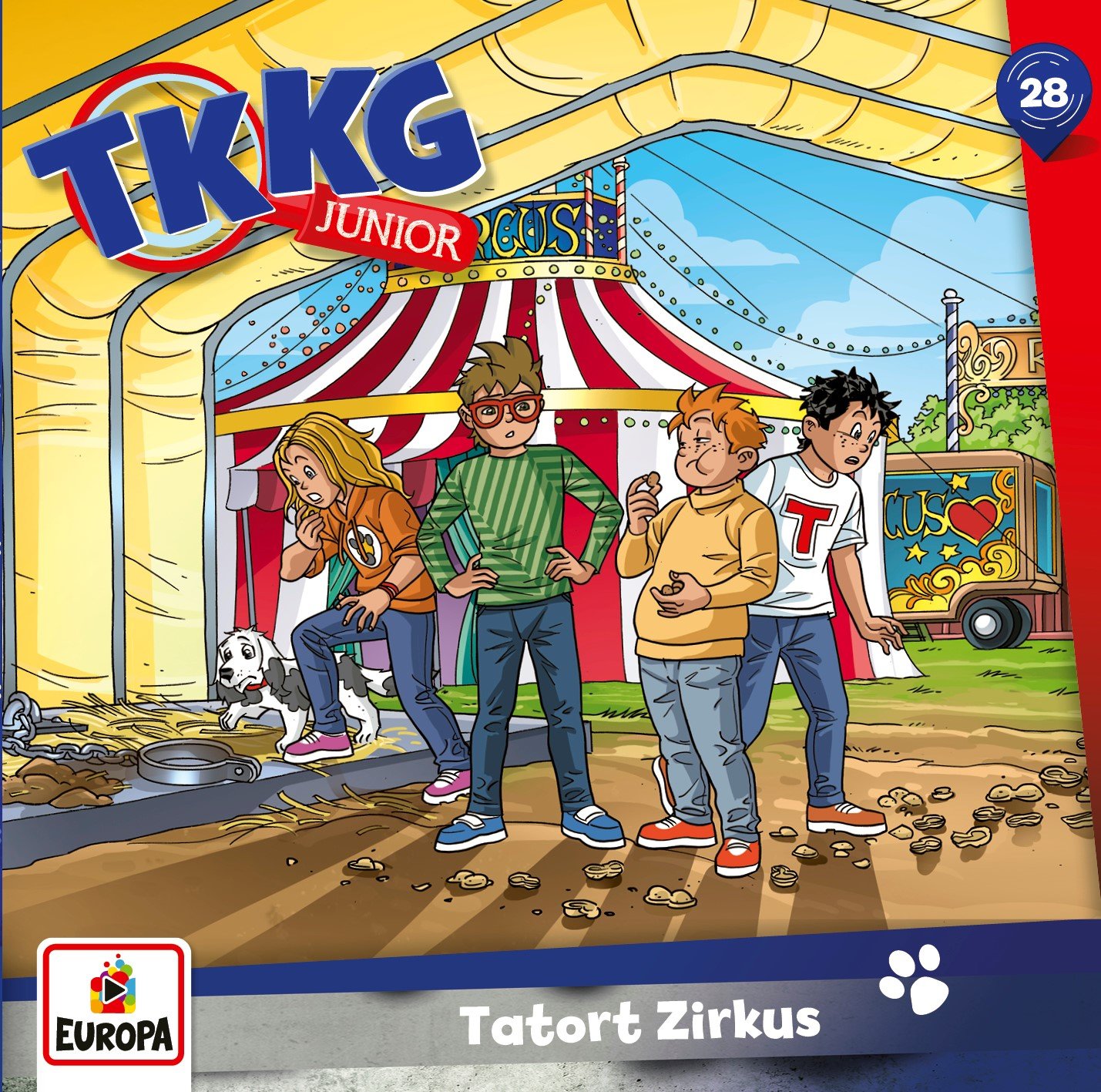 TKKG Junior Hörspiel, Folge 28: Tatort Zirkus