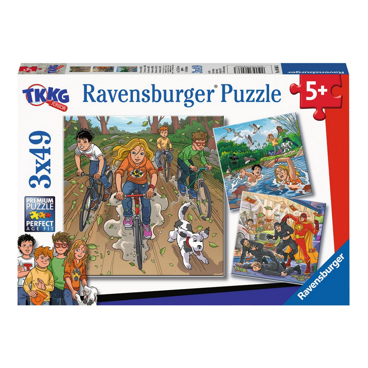 TKKG Junior Spiel: Ravensburger Puzzle – Abenteuer mit TKKG