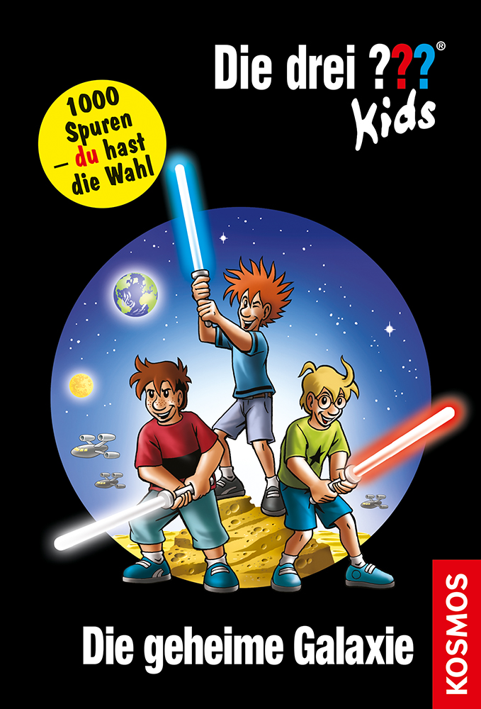 Die Drei ??? (Fragezeichen) Kids, Buch-Band 500: Die drei ??? Kids und du, Die geheime Galaxie